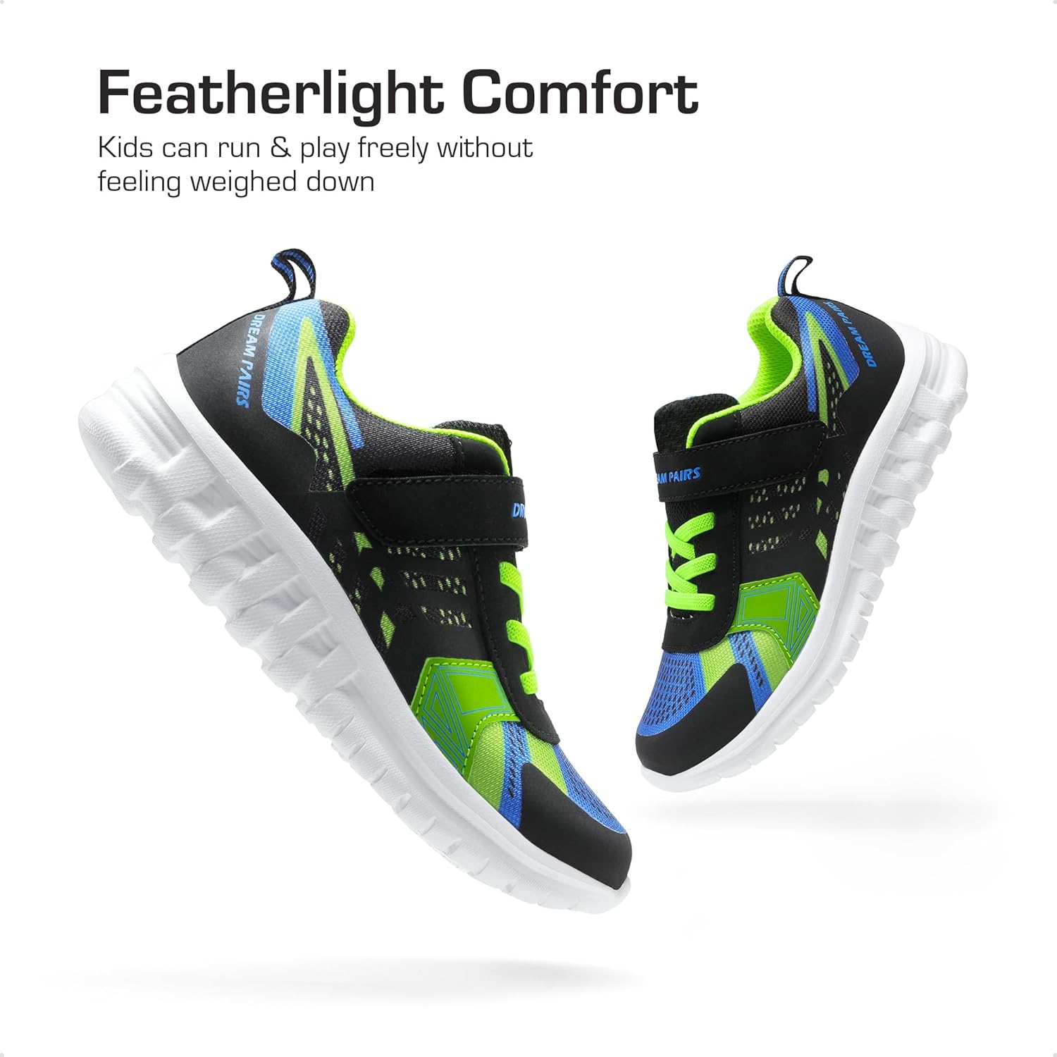 DREAM PAIRS Girls Boys Shoes Kids Tennis EZ-Ons Quicksteps School Sneakers Breathable Running Athletic Shoes - Image 5