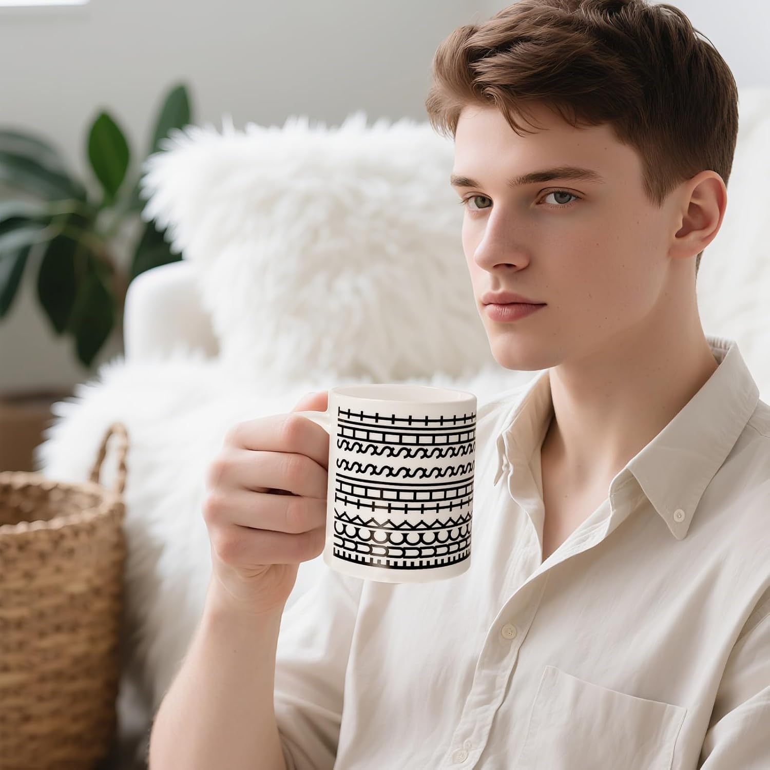 Birthday Gifts for Women,Funny Gag Gifts for Men, Hidden Message Ceramic Coffee Mug, White Elephant Gifts, Unique Office Prank Gag Gifts for Coworkers Coffee Lover - Image 7
