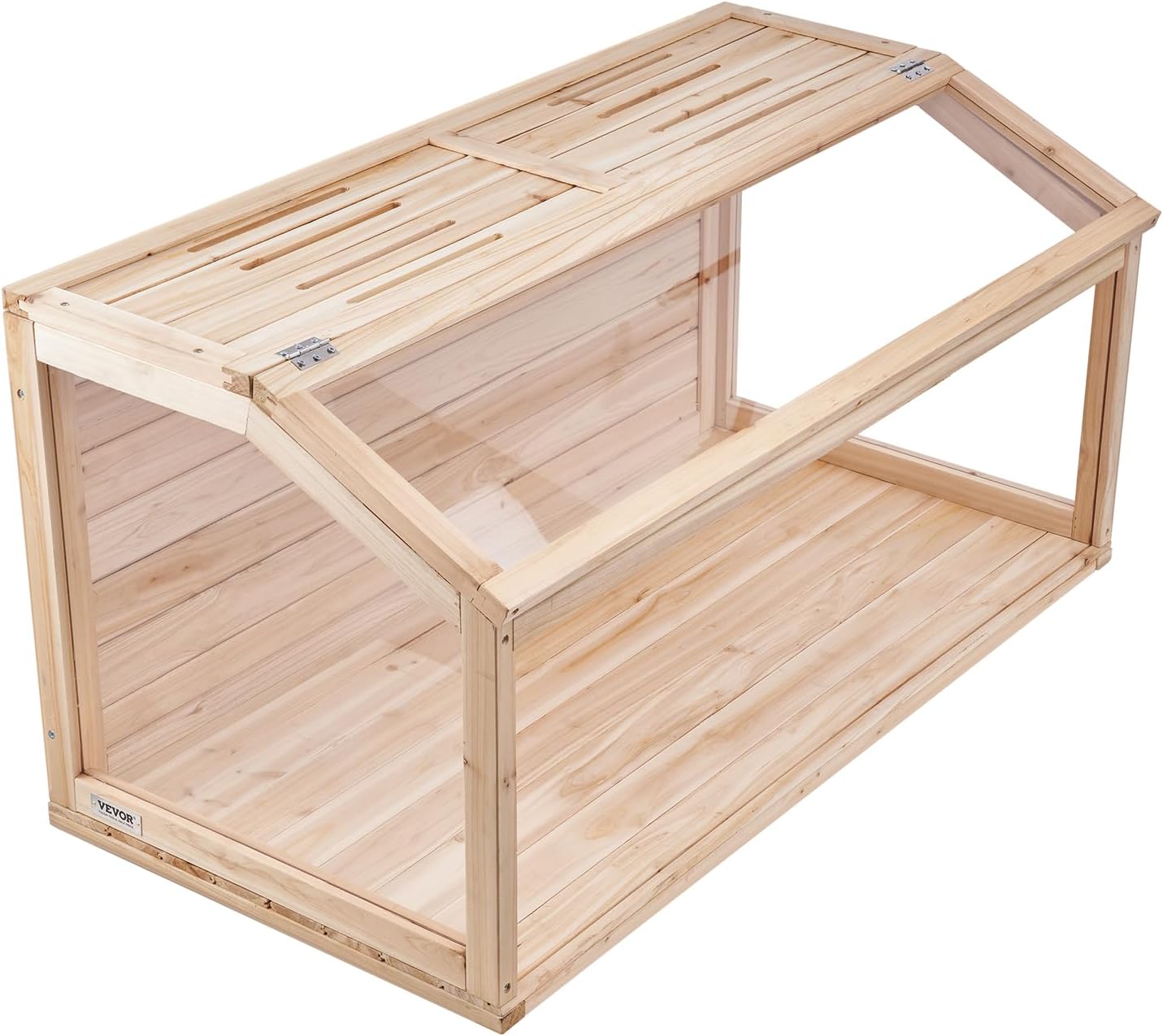 VEVOR Wooden Hamster Cage, 270° Viewing 𝖧amster Habitat, 32 x 16 x 16 in, Dwarf Hamster Cages with Openable Top, Ventilated Small Animal Cage, Pet Mouse Cage for Gerbils, Rats, Guinea Pigs, Mice - Image 10
