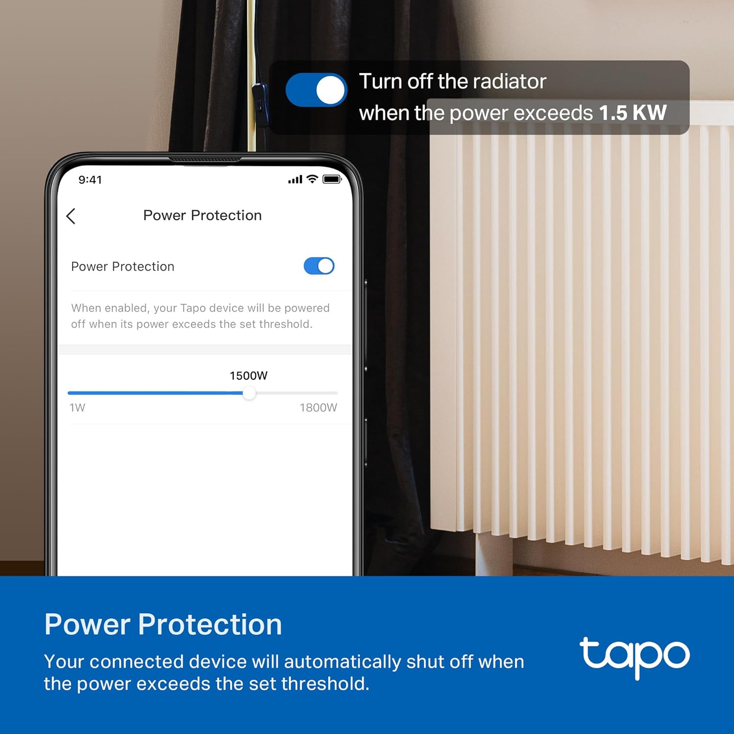 TP-Link ๐ง๐ฎ๐ฝ๐ผ Smart Plug Wi-Fi Mini, Energy Monitoring, Compatible with Alexa & Google Home & Samsung SmartThings, Timer, 15A/1800W Max, ETL Certified, 2.4G Wi-Fi Only, Tapo P115(2-Pack) - Image 5