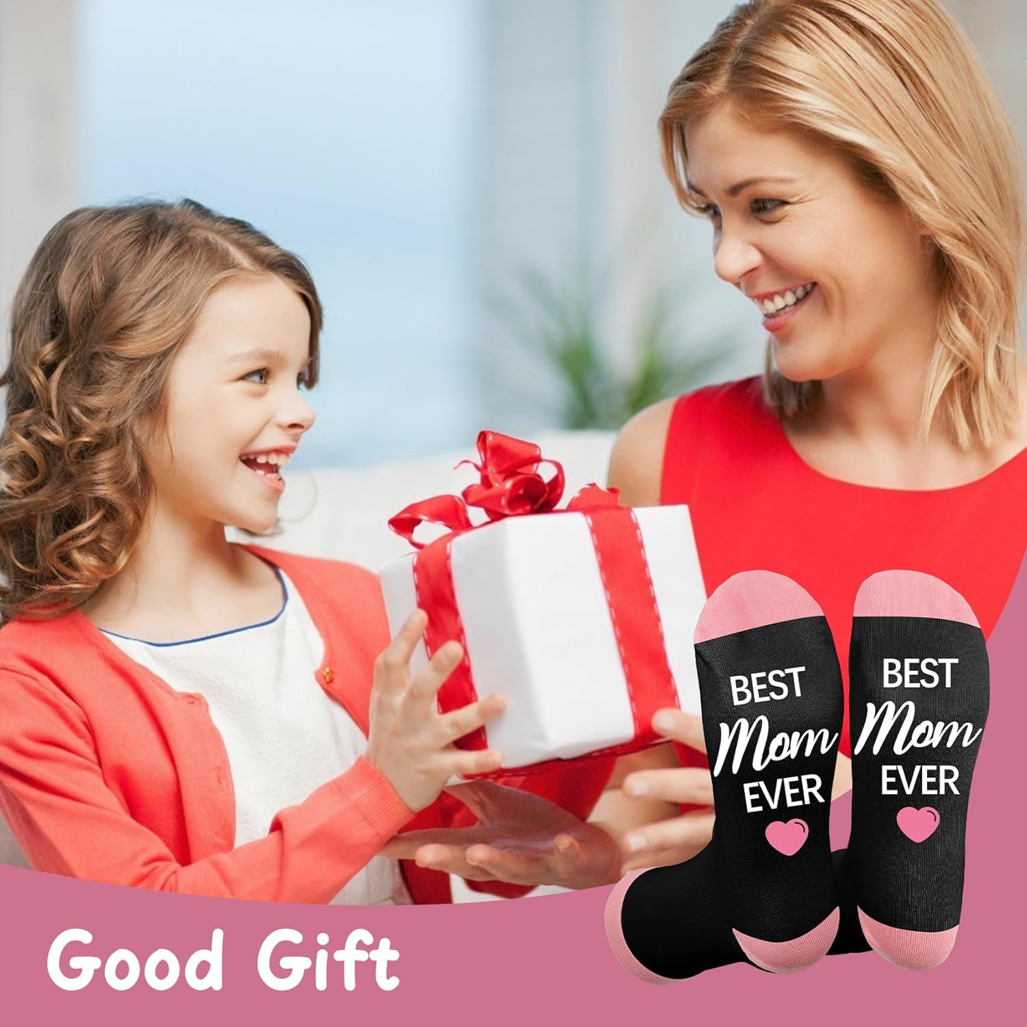 Christmas Mothers Day Father's Day Birthday Gifts for Women & Men,Stocking Stuffers,Socks for Women,Mens Socks - Image 6
