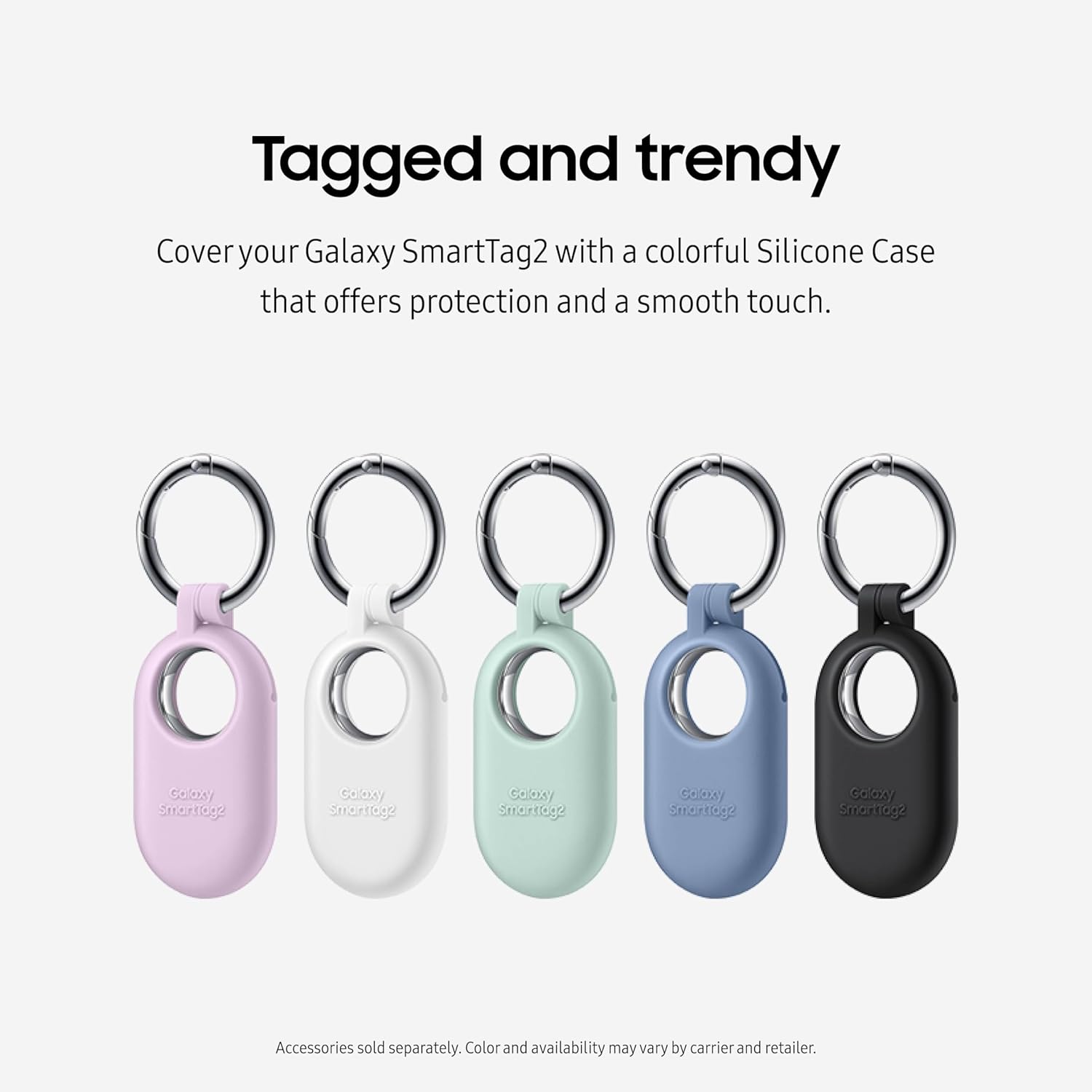 Samsung Galaxy SmartTag2, Bluetooth Tracker, Smart Tag GPS Locator Tracking Device, Item Finder for Keys, Wallet, Luggage, Pets, Use w/ Phones and Tablets Android 11 or Later, 2023, 1 Pack, Black - Image 4