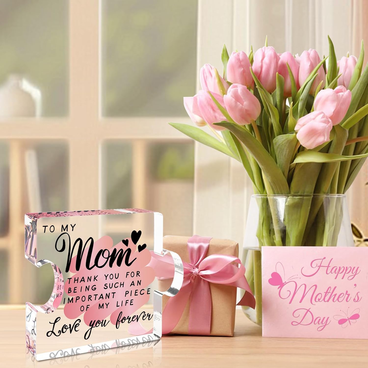 Christmas Gifts for Mom, Mom Christmas Gifts from Daughters Son, Mom Gifts, Mom Birthday Gifts from Daughter, Gifts for Mom, Birthday Gift for Mom, Cool Mom Gift Stocking Stuffers Ideas Acrylic Present for Mothers Day Birthday - Image 8