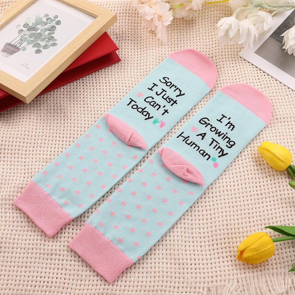 Mom to Be Gift, First Time New Mom Gifts for Pregnant Moms Socks,1st Mothers Day Pregnancy Gifts for Expecting Mommy to Be Maternity Wife Mama Aunt Sister Christmas Stocking Stuffers Ideas - Image 3