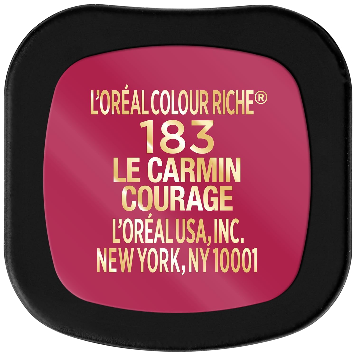 L'Oreal Paris Colour Riche Intense Volume Matte Lipstick, Lip Color Infused with Hyaluronic Acid for up to 16hr All Day Comfort, Le Carmin Courage, 0.06 oz - Image 8