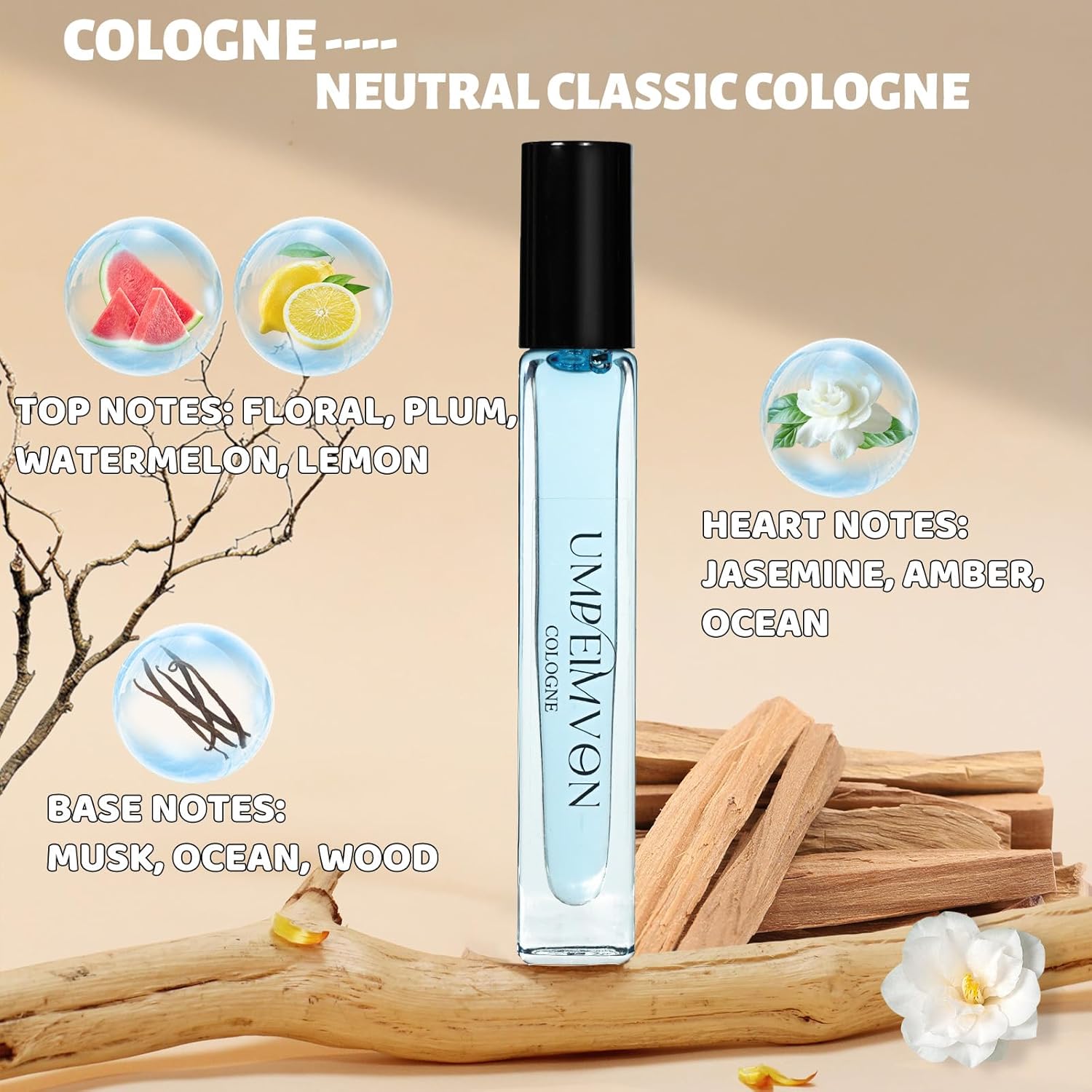 Roll On Perfume Oils for Women Long Lasting, Pheromones Perfume Body Oil, Travel Size 0.33 Fl. Oz - Image 4