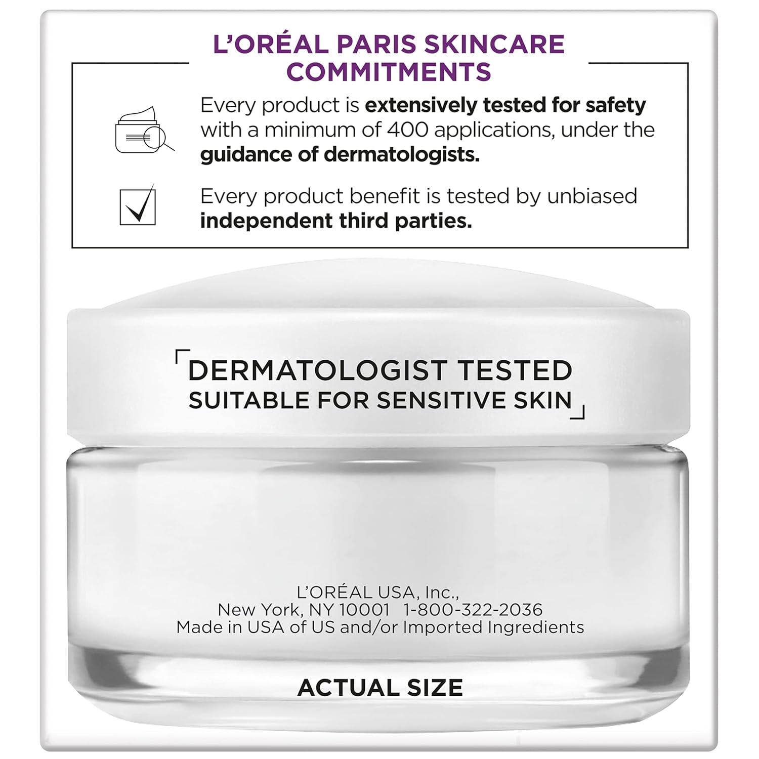 L'Oreal Paris Wrinkle Expert 55+ Anti-Aging Face Moisturizer with Calcium, Non-Greasy, Suitable for Sensitive Skin 1.7 fl. oz - Image 5