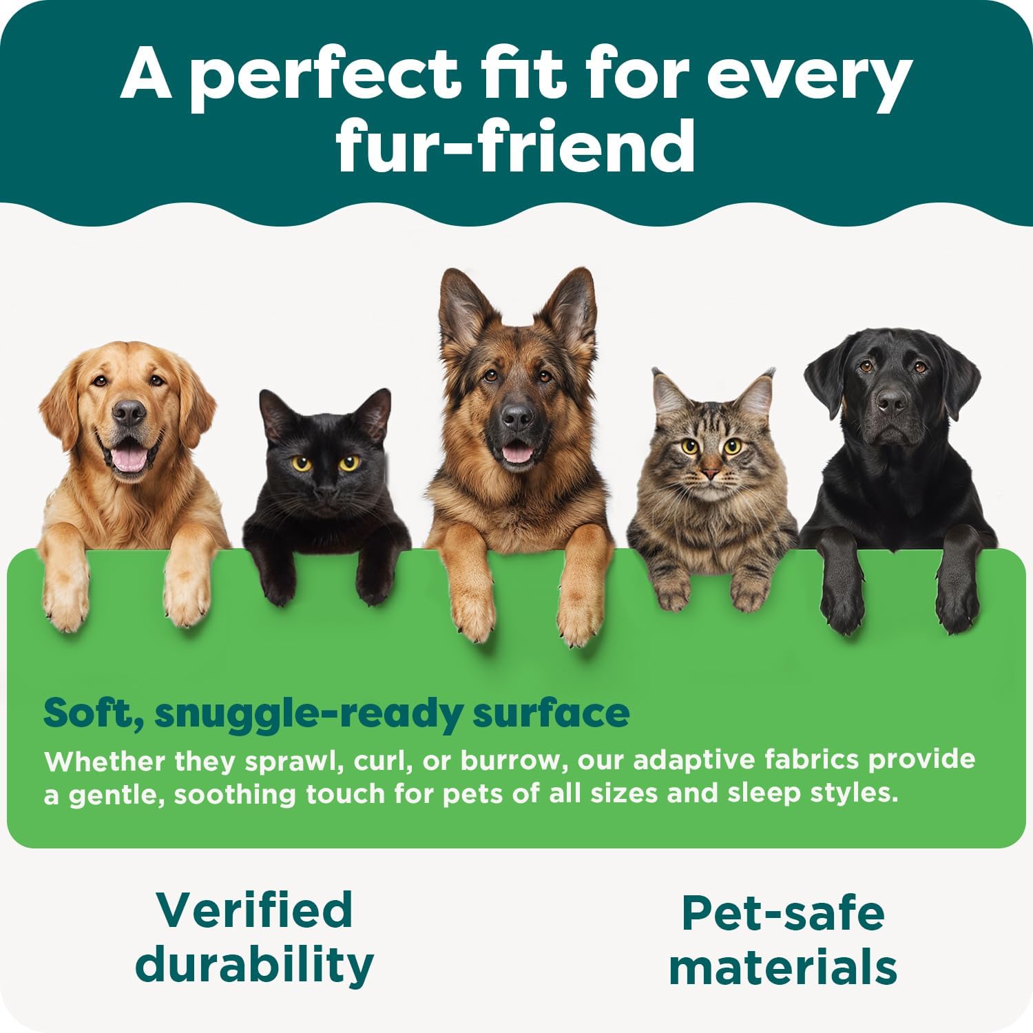FurHaven ThermaNAP Self Warming Cat Mat, Dog Bed for Crates with Self-Warming Technology for Cozy Rest, Fully Machine Washable, Small, Plush Faux Fur, Gray - Image 8