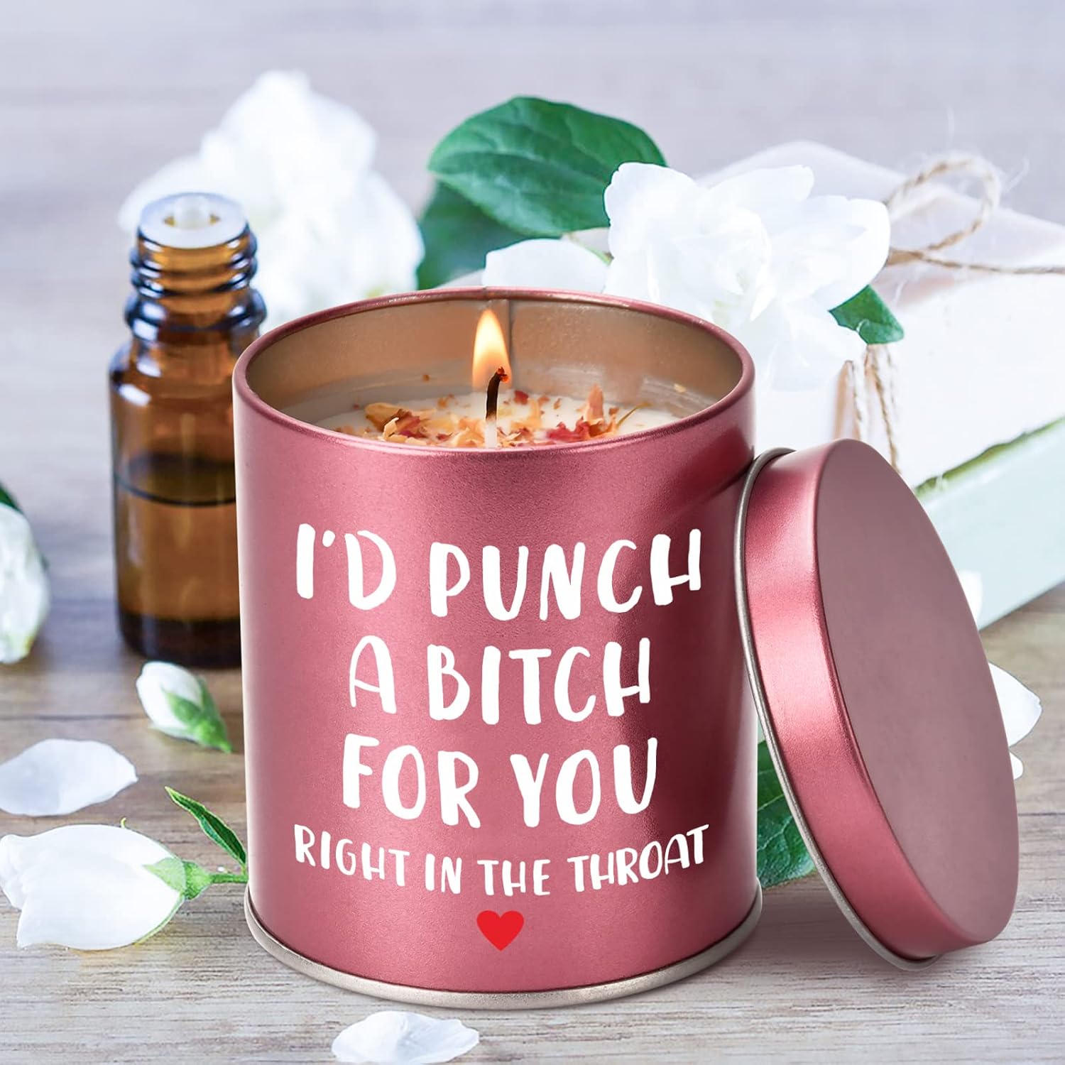 Mothers Day Gifts for Mom Women Scented Candle: Birthday Gifts Girlfriend Wife Sister Galentines Christmas Stocking Stuffers White Elephant Valentines Day for Her Anniversary Friendship Funny Gift - Image 7