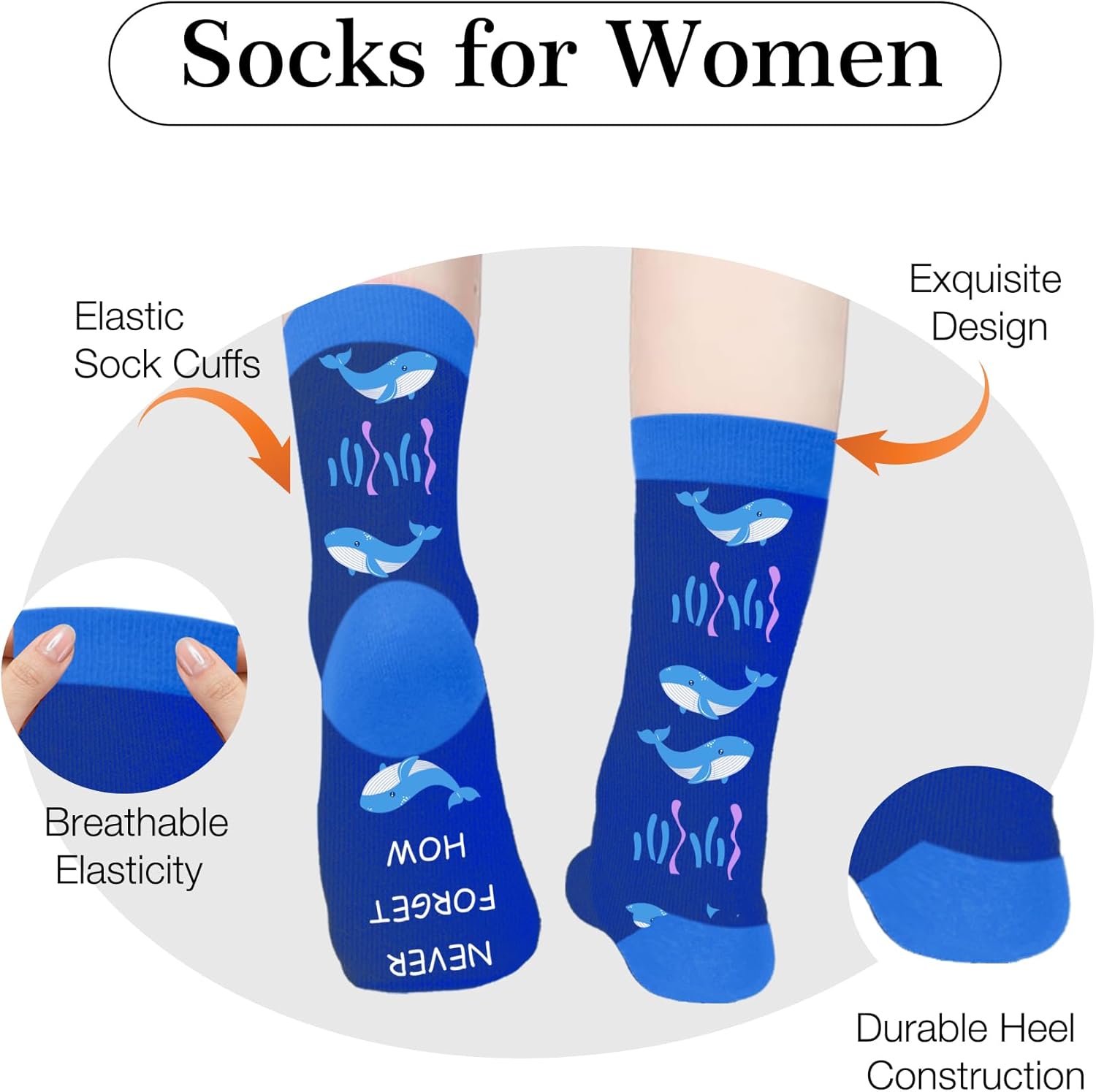 Inspirational Gifts - Animal Print Gifts for Women,Motivational Animal Lover Gift for Boys Girls Women Men Socks - Image 4