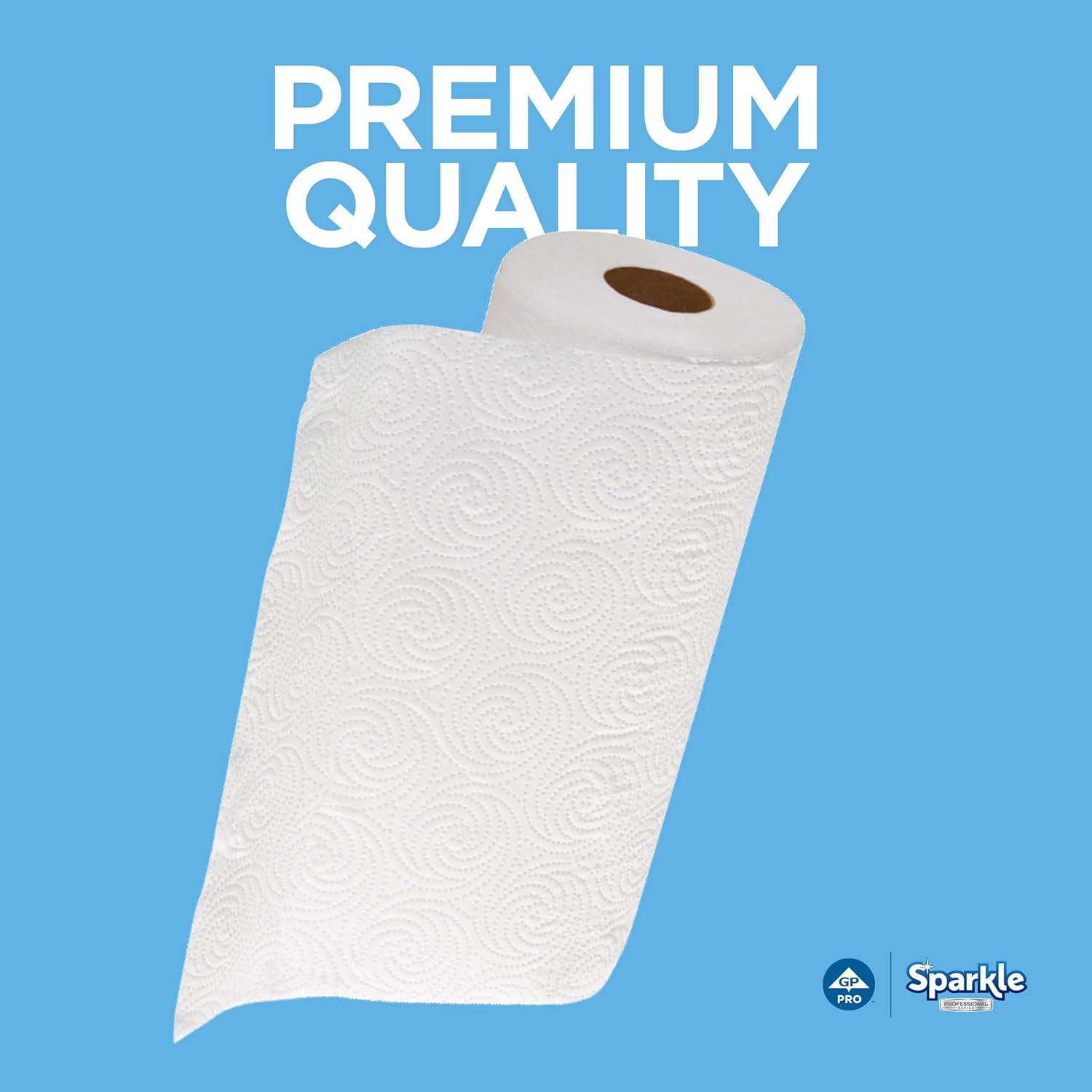 Georgia-Pacific Sparkle Professional Series 2-Ply Perforated Kitchen Paper Towel Rolls by GP PRO (Georgia-Pacific), 2717201, 70 Sheets Per Roll, 30 Rolls Per Case - Image 6