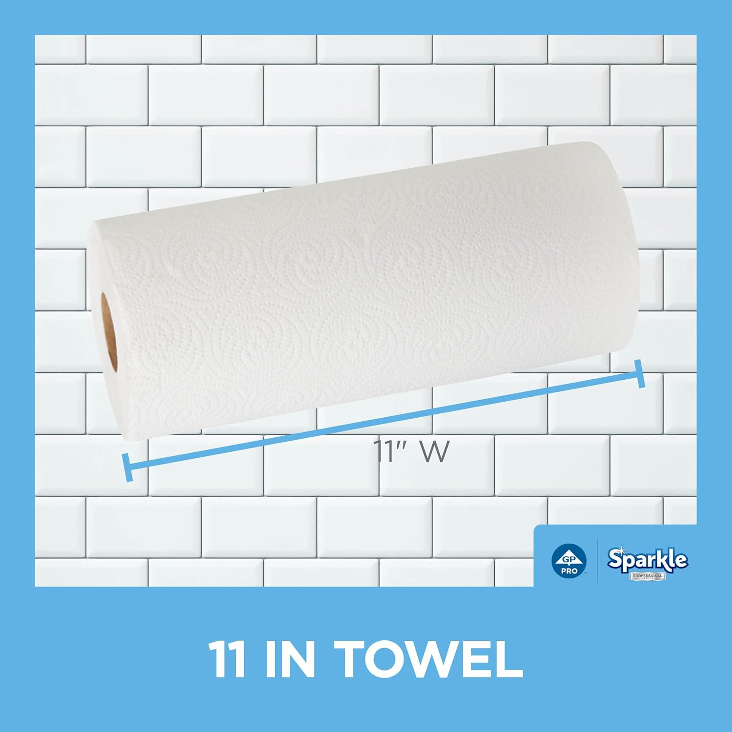 Georgia-Pacific Sparkle Professional Series 2-Ply Perforated Kitchen Paper Towel Rolls by GP PRO (Georgia-Pacific), 2717201, 70 Sheets Per Roll, 30 Rolls Per Case - Image 5