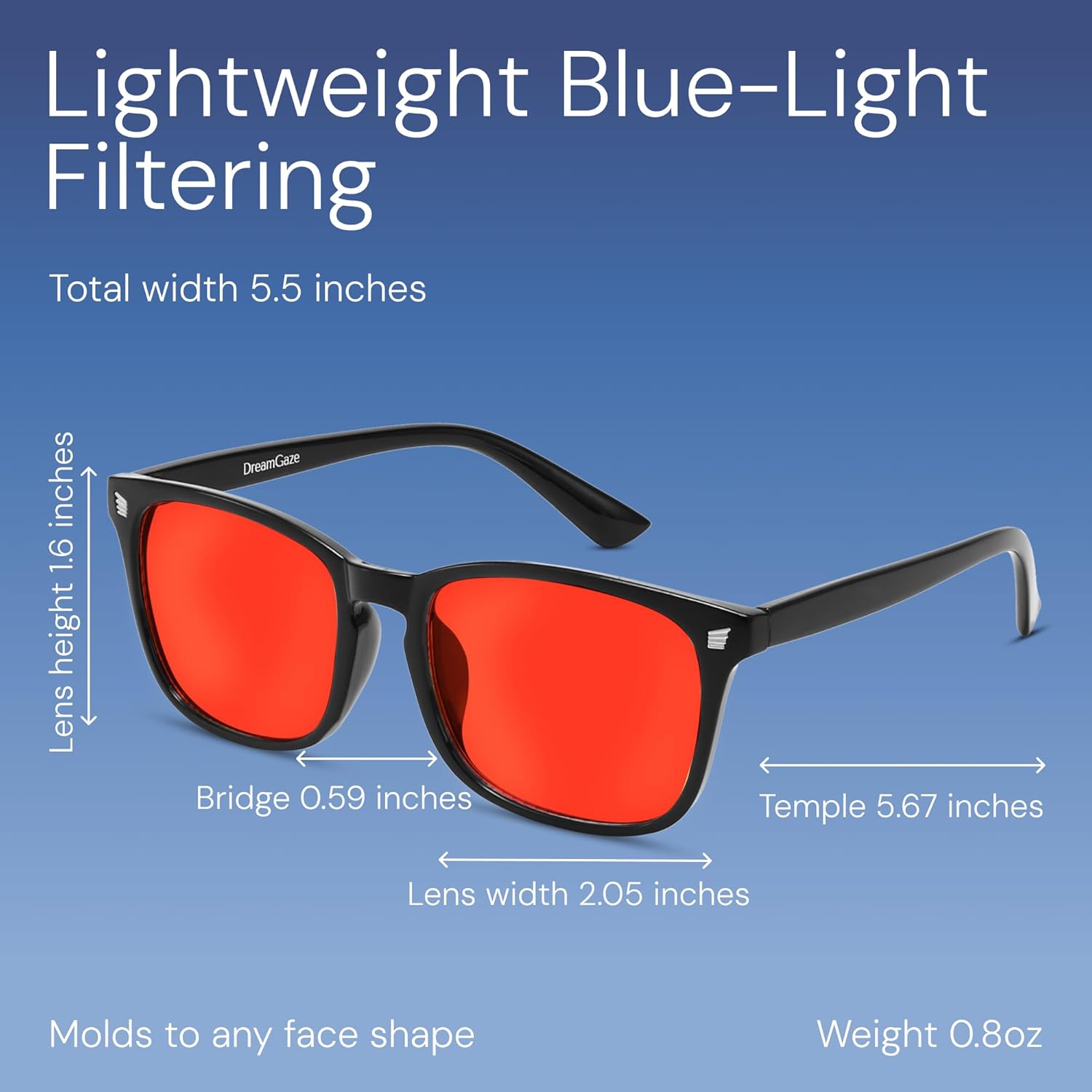 livho Gaming Blue Light Blocking Glasses for Better Sleep, Premium Night Driving, Computer Blockers for Man & Woman - Image 6