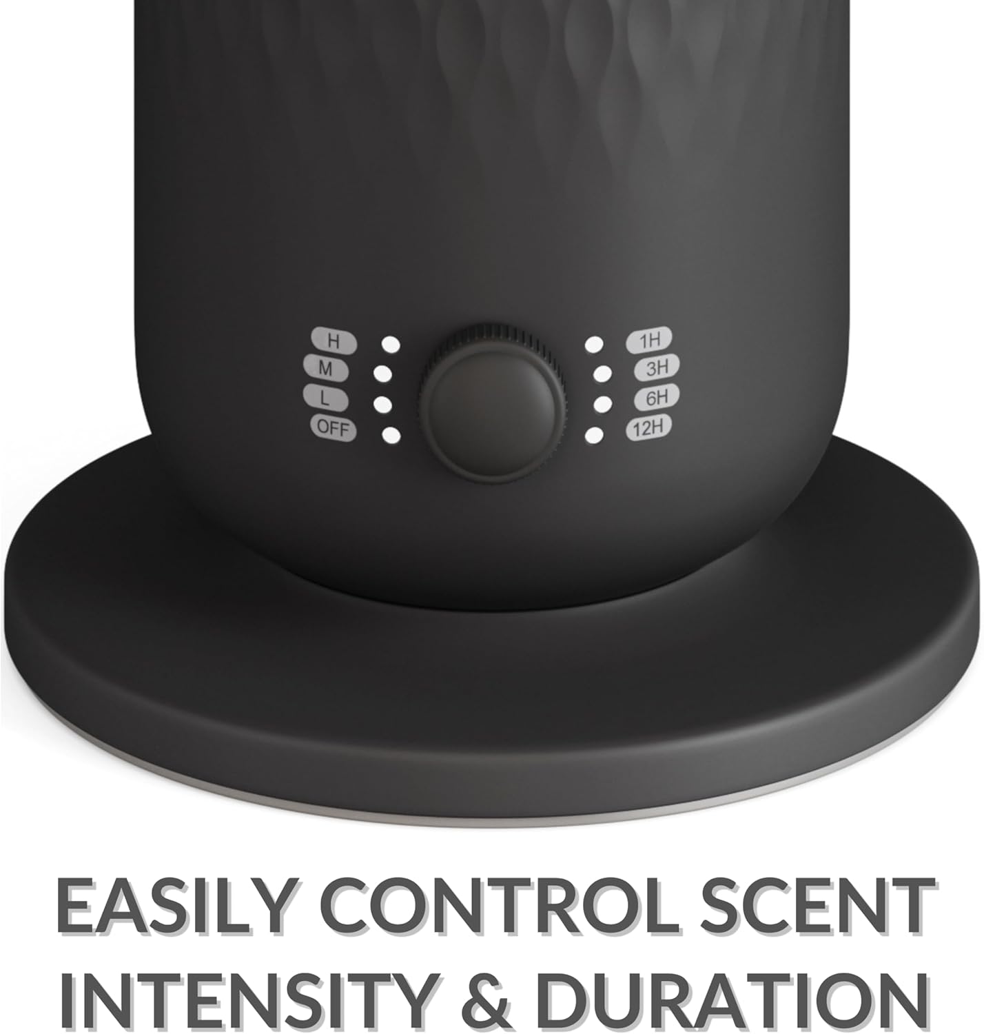 The AirScent Waterless Diffuser - Cold Air Scent Diffuser Oil Machine for Homes, Offices, Hotels and Spas - Aromatherapy Diffuser for Aesthetic Scenting - Black - 4.05 Oz - Fragrance Not Included - Image 4
