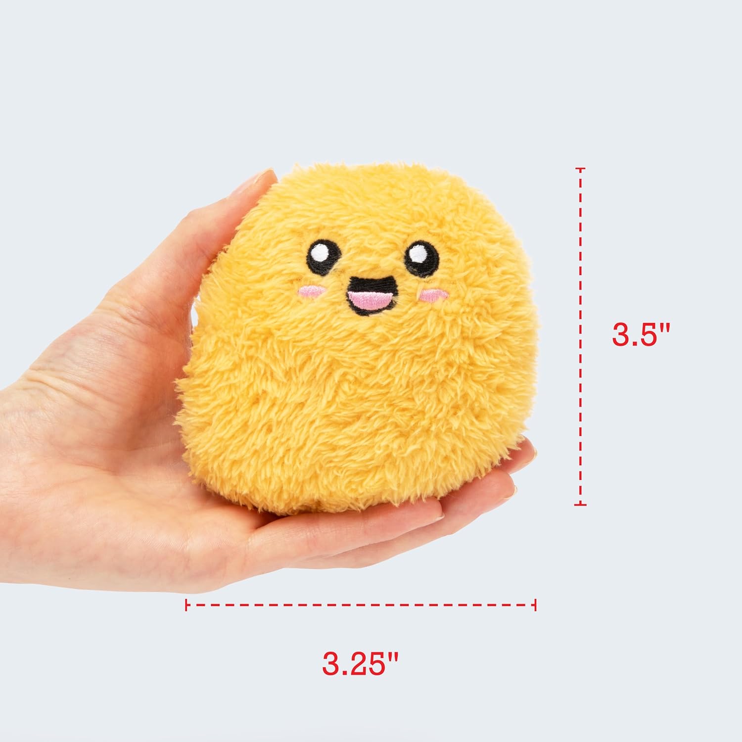 Emotional Support Chicken Nuggets by Relatable, Cuddly Stuffed Animals and Toys, Squishy Toys and Plushies, Great Gift Ideas for Loved Ones of All Ages, Includes 5 Plushies with Carrying Basket - Image 7
