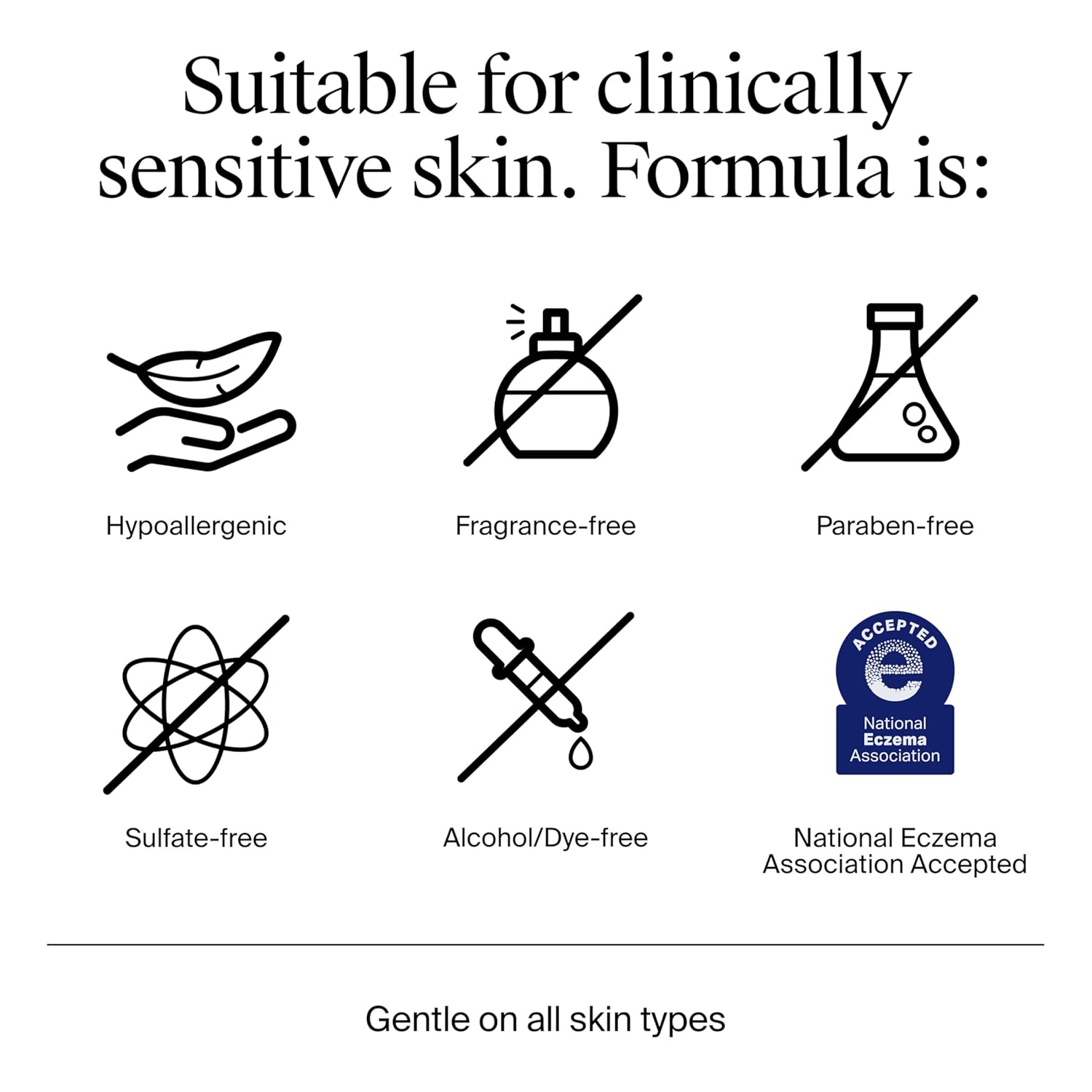 Neutrogena Ultra Gentle Foaming Facial Cleanser, Daily Face Wash for Sensitive Skin, Gently Removes Dirt, Oil & Makeup Without Over-Drying, Fragrance-Free, 12 fl. oz - Image 6