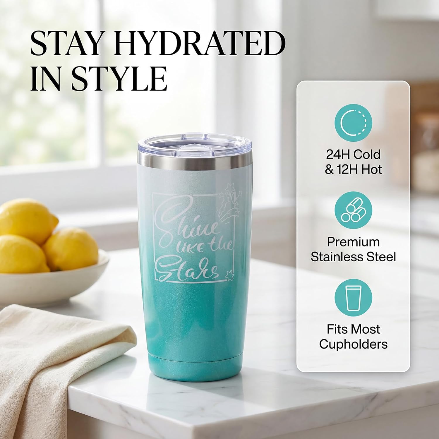 Gifts for Women and Mom, Birthday Gifts, Unique Gift Set for Christmas, Mothers Day, Valentines Day, Tumbler Personalized Present for Friendship, Her, Girlfriend, Wife, Teacher, Bridesmaids - Image 3