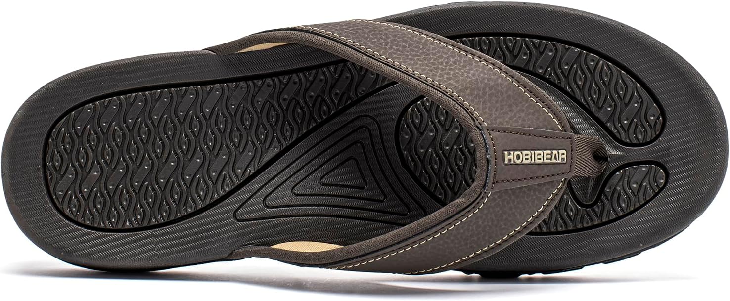 KIIU Mens Thong Sandals Indoor and Outdoor Beach Flip Flop - Image 5