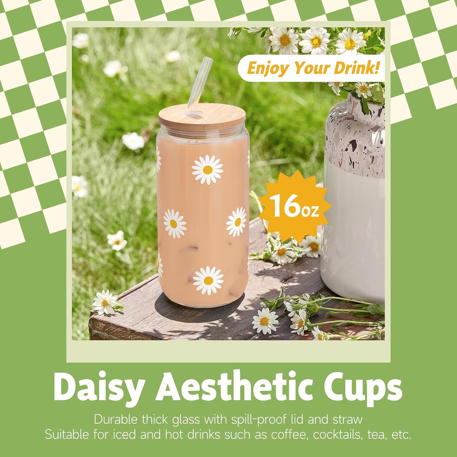Gift Baskets for Women, 11pcs Unique Happy Birthday Gifts for Women, Best Inspirational Get Well Christmas Ideas Box w/Daisy Cup Her Teen Girl Sister Friend Friendship Mom - BRIGHTEN UP HER DAY! - Image 4