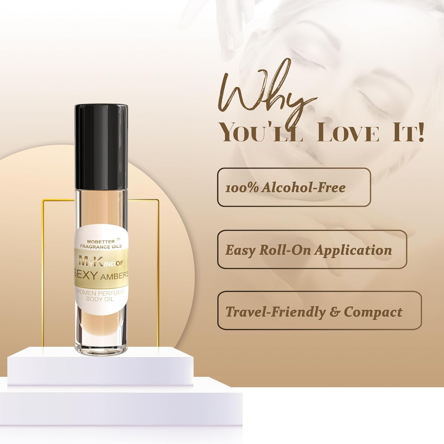 MOBETTER FRAGRANCE OILS My Kind of Sexy Ambers Women Perfume Body Oil - Image 4
