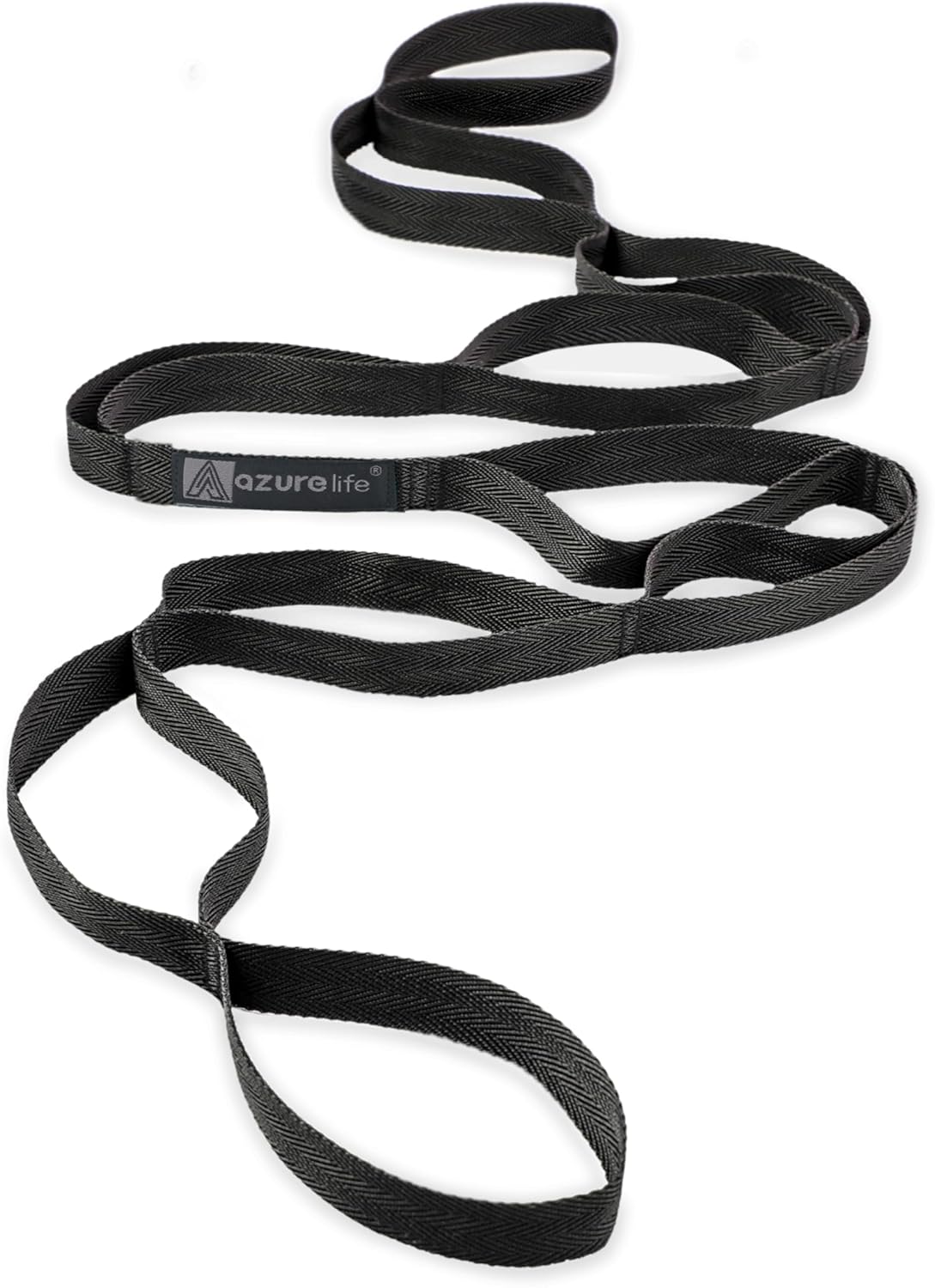 Premium Durable Stretch Straps with Loops, Stretching Strap for Physical Therapy, Multi-Loop Yoga Strap Fitness Exercise Strap for Yoga, Pilates, Dance, Flexibility&Exercise - Image 6