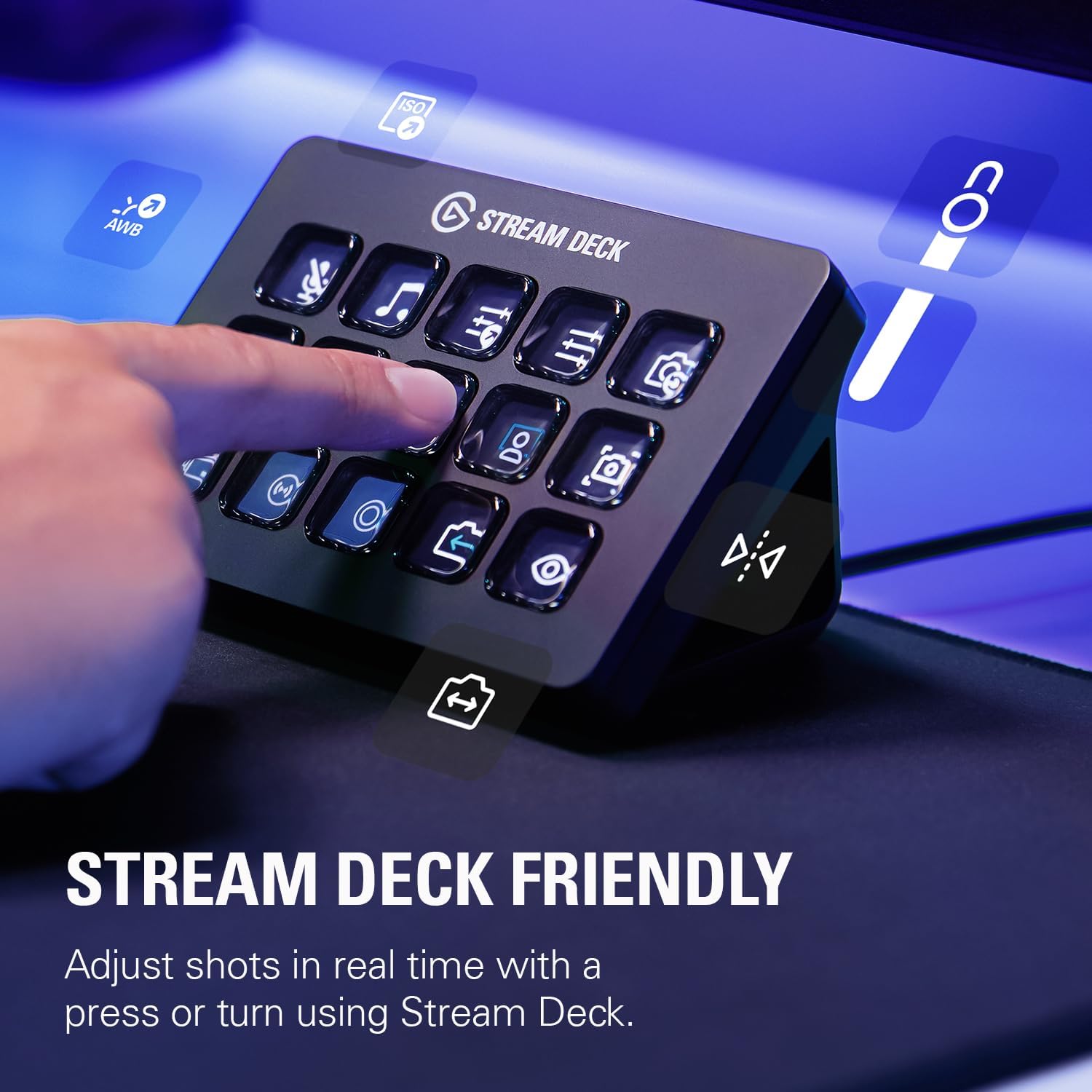 Elgato Facecam MK.2 – Premium Full HD 1080p Webcam for Streaming, Gaming, Video Calls, Recording, HDR Enabled, Sony Sensor, PTZ Control – Works with OBS, Zoom, Teams, and More, for PC/Mac - Image 8