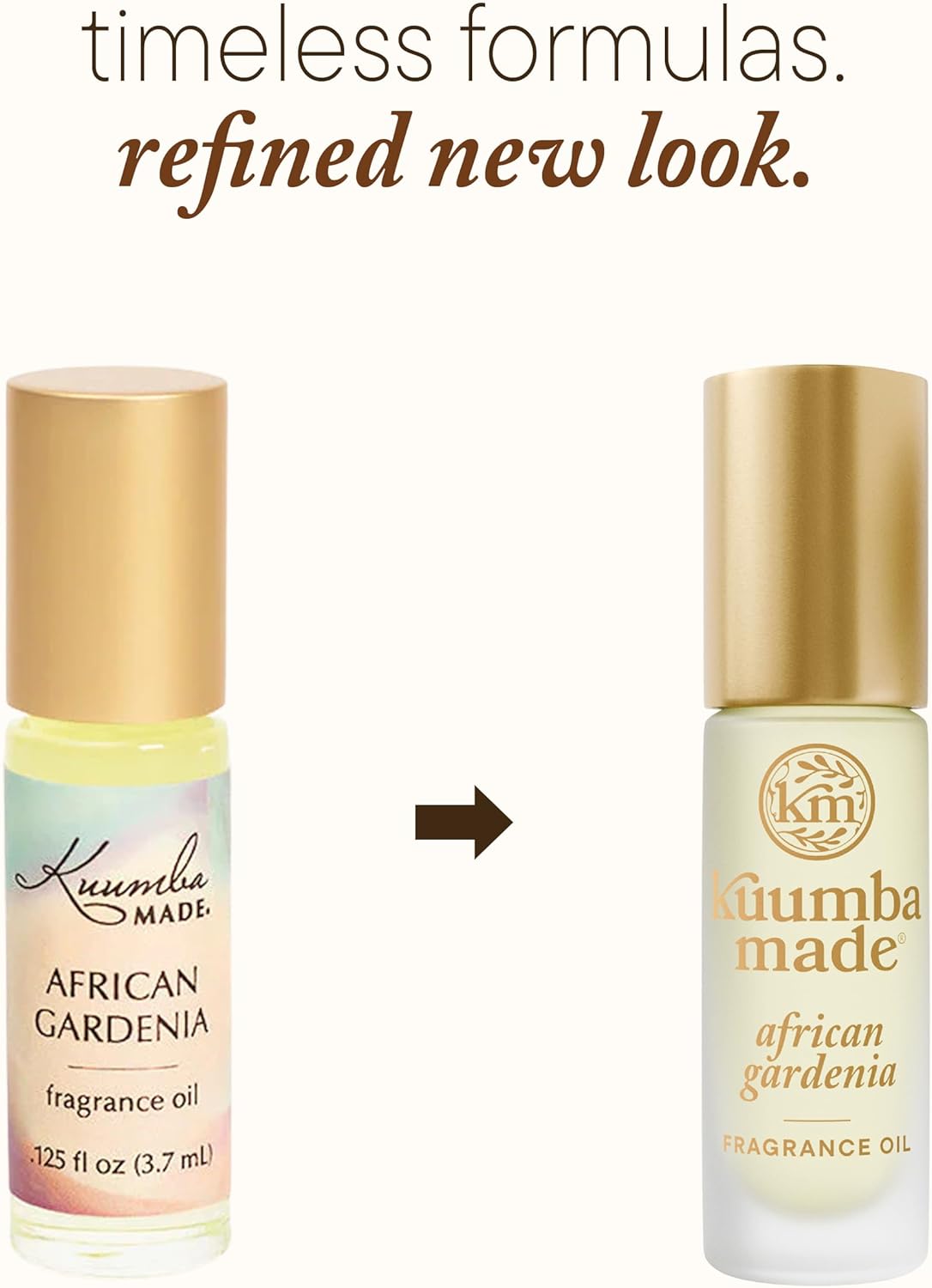 Kuumba Made African Gardenia Fragrance Oil, Long-Lasting Scented Oil Perfume Roller, Vegan, Alcohol-Free, 0.15 oz - Image 2