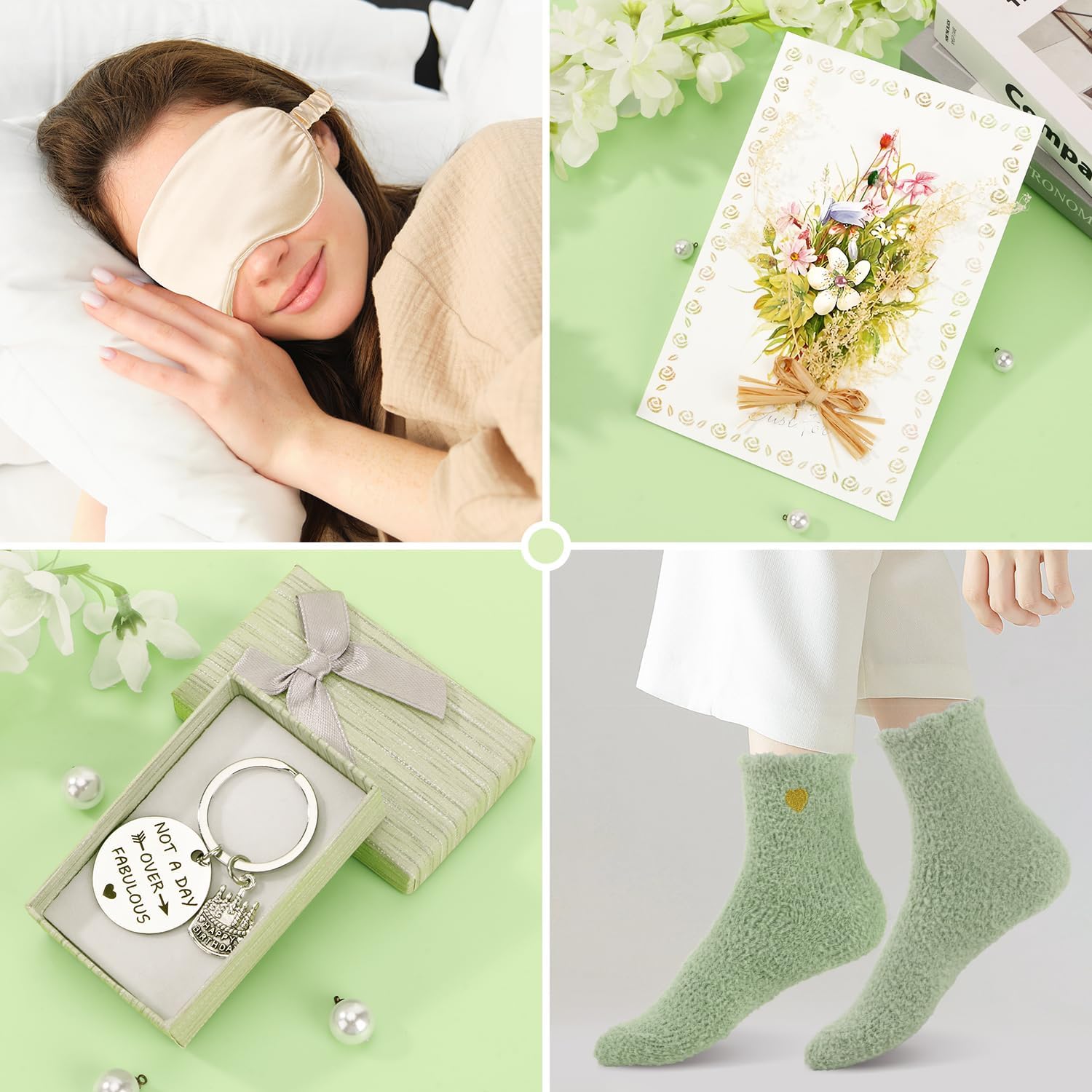 Birthday Gifts for Women, Happy Birthday Gifts for Mom Sister Her Best Friend Girlfriend Wife Bday Gift Ideas, Unique Relaxing Spa Birthday Gift Baskets for Women Care Package w/Blanket - Image 7
