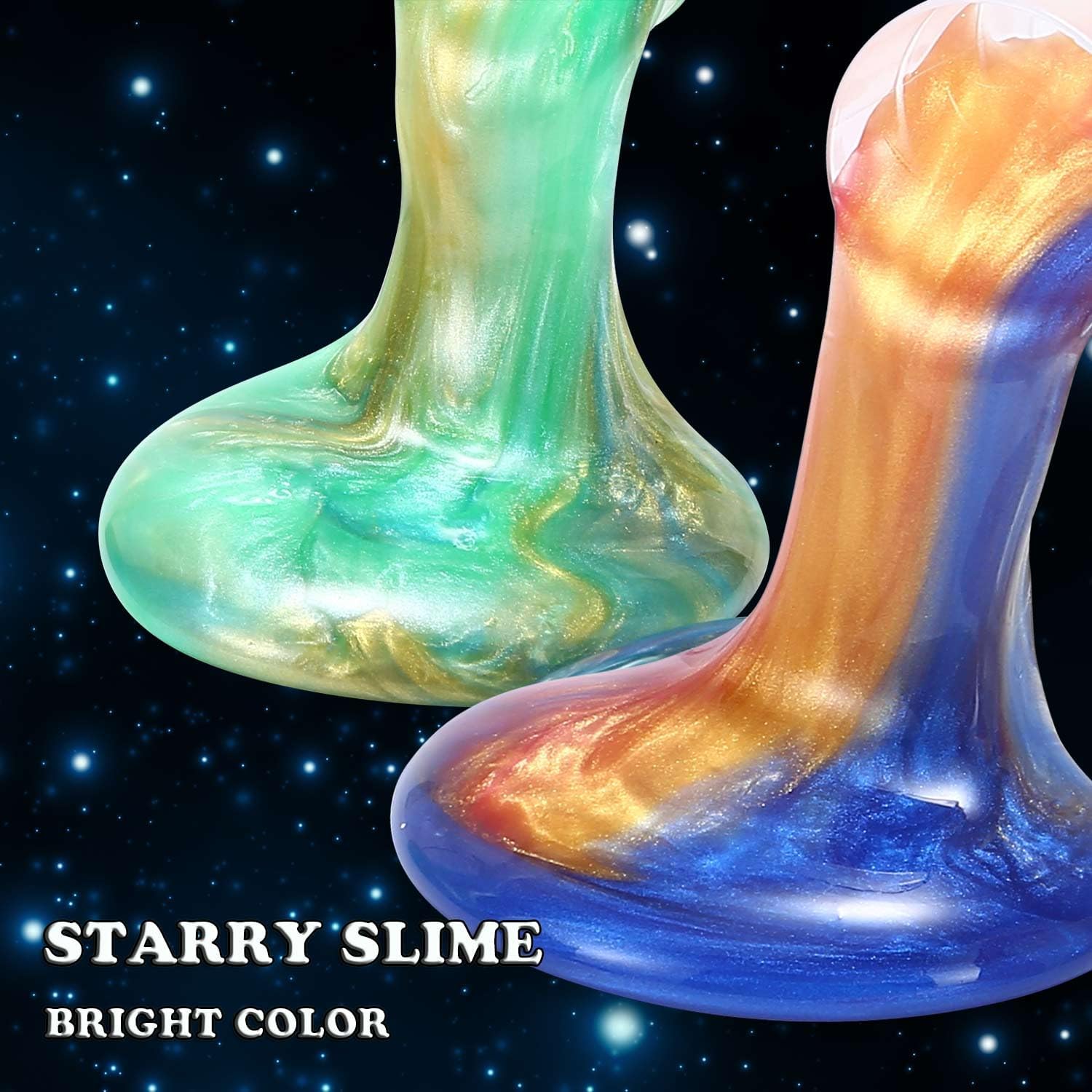 Galaxy Slime Party Favors 30 Pack, Stretchy, Non-Sticky, Non-Mess Party Favors Fidget Toy for Girls and Boys Christmas Stocking Stuffers - Valentine Kids Slime, Classroom Reward - Image 3