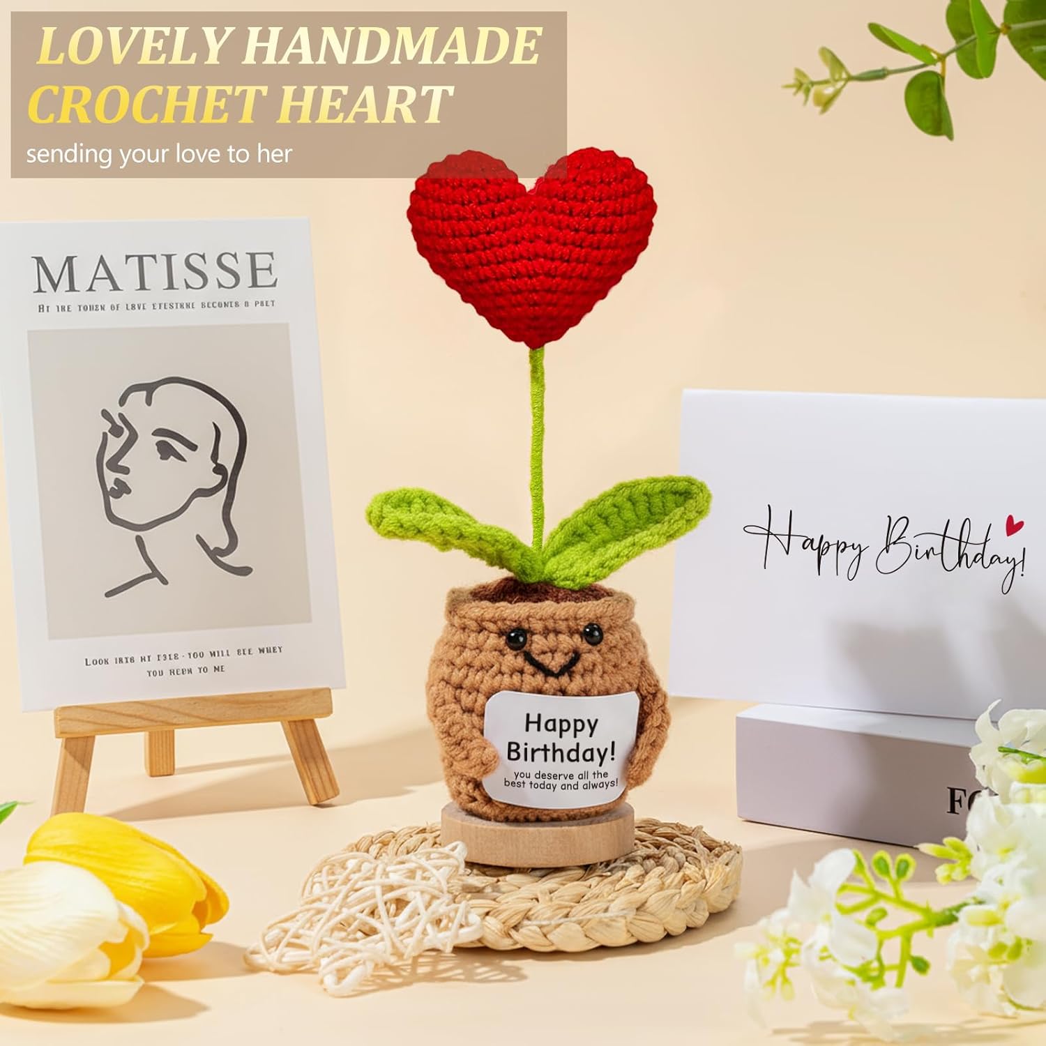 Birthday Gifts for Women – Luxury Gifts Box Birthday with Candle and Tumbler, Happy Birthday Gift Basket for Women, Perfect Birthday Gifts for Friends Wife Sister - Image 6