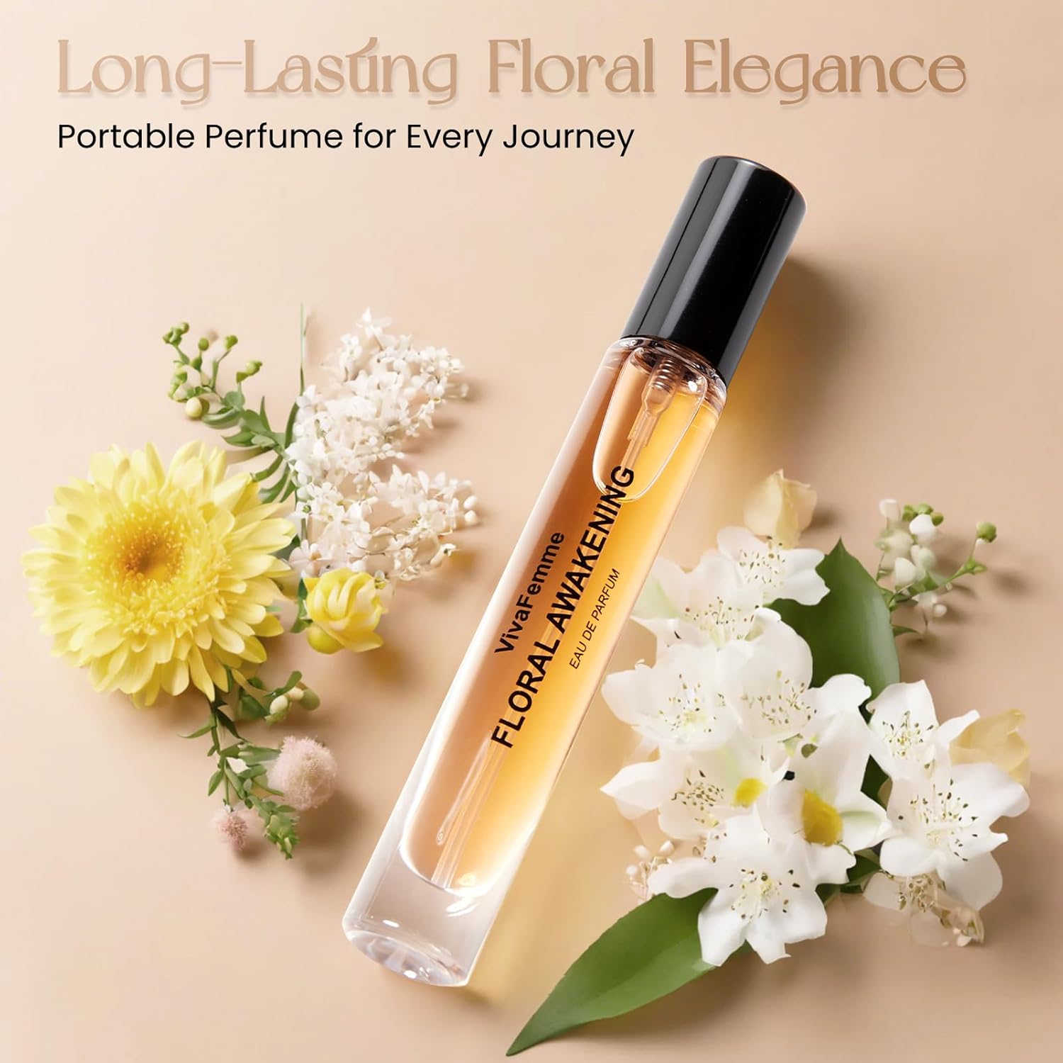 Pheromones Perfumes for Women, Floral Perfume, Long Lasting Eau De Parfum, Attract Men with Our Premium Cologne Perfume, 0.34 fl.oz Travel Size Perfumes Spray - Image 4