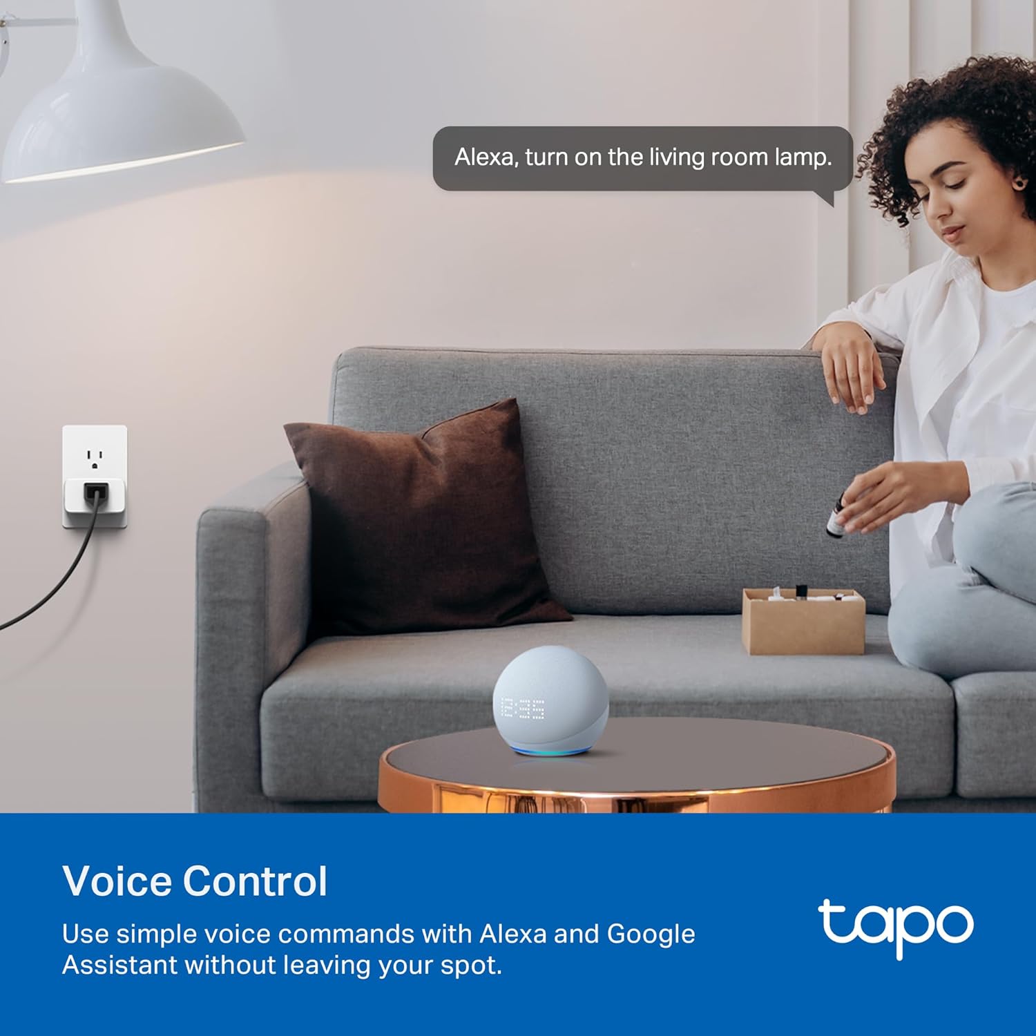 TP-Link ๐ง๐ฎ๐ฝ๐ผ Smart Plug Wi-Fi Mini, Energy Monitoring, Compatible with Alexa & Google Home & Samsung SmartThings, Timer, 15A/1800W Max, ETL Certified, 2.4G Wi-Fi Only, Tapo P115(2-Pack) - Image 6