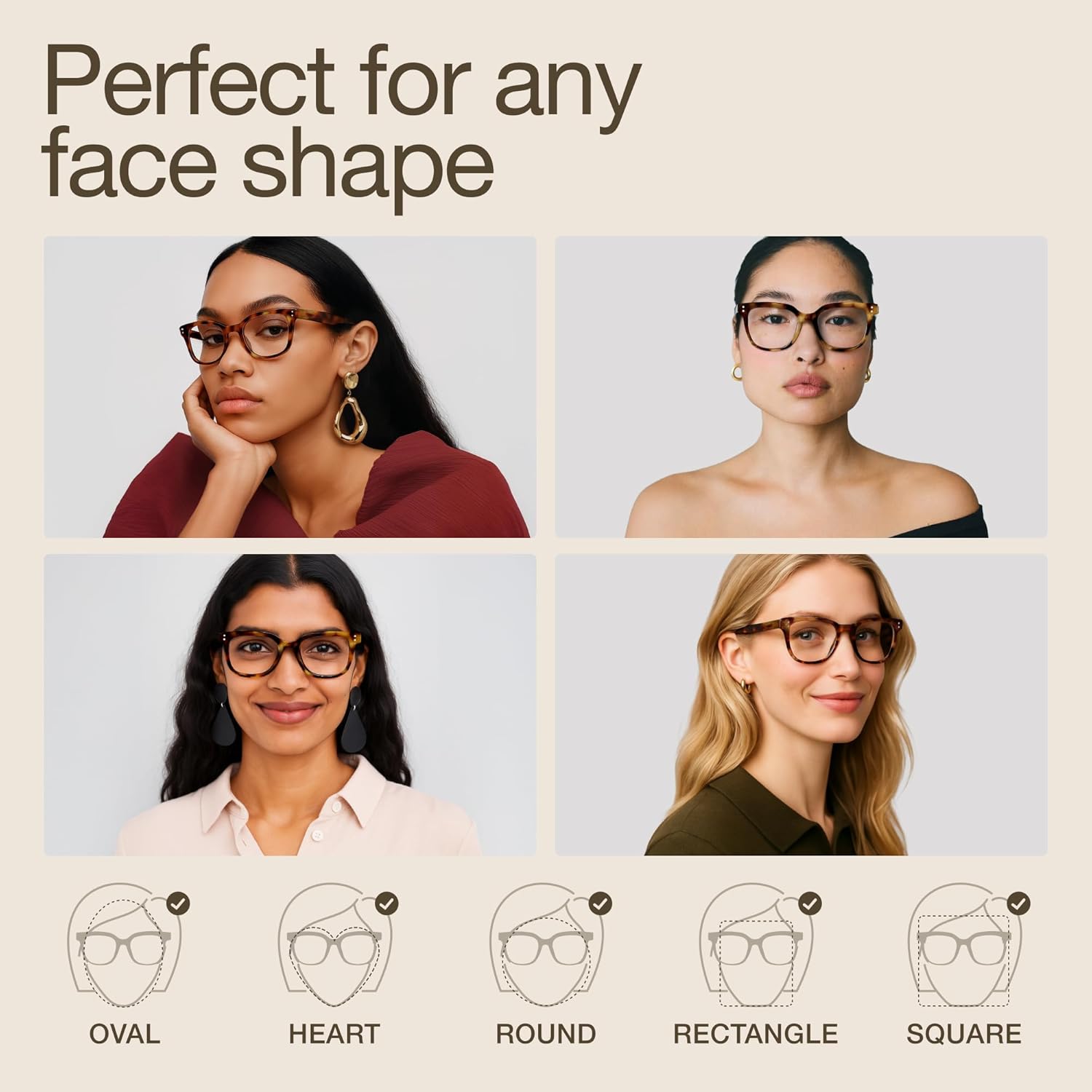 miyya Blue Light Glasses for Women & Men – Oversized UV & Blue Light Blocker Chunky Frames, Stylish Eyewear Accessories - Image 5