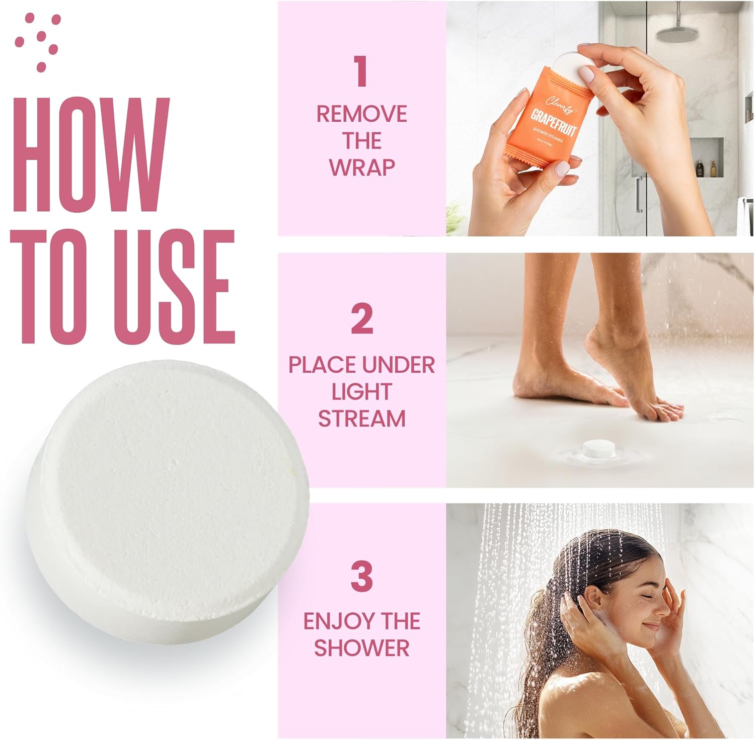 Cleverfy Shower Steamers Aromatherapy - Mothers Day Gifts for Mom, Wife from Husband, Grandma, Daughter and Sister - Birthday Gifts for Women, Mom, Teens, Girlfriend and Her - 6 Tablets - Image 7