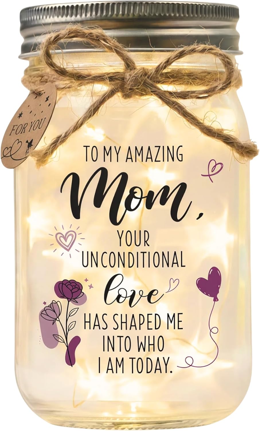 SOLMAY Mom Gifts from Daughter or Son – “To My Mom” Sentimental Keepsake, Birthday Gifts for Mom, Mothers Day Gift Ideas for Mother, Meaningful Present for Women, Mothers Day Gift For Mom