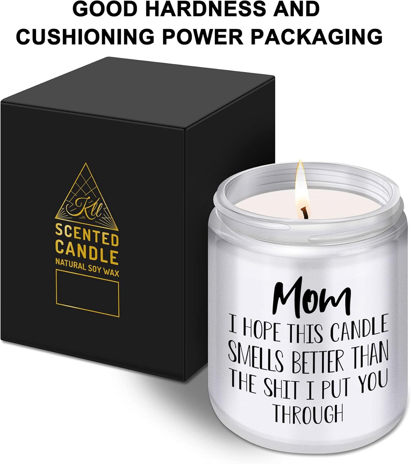 Gifts for Mom from Daughter Son, Mothers Day Birthday Christmas Thanksgiving Gifts for Mom,Stepmother Adoptive Mother, Lavender Scented Candle - Image 2