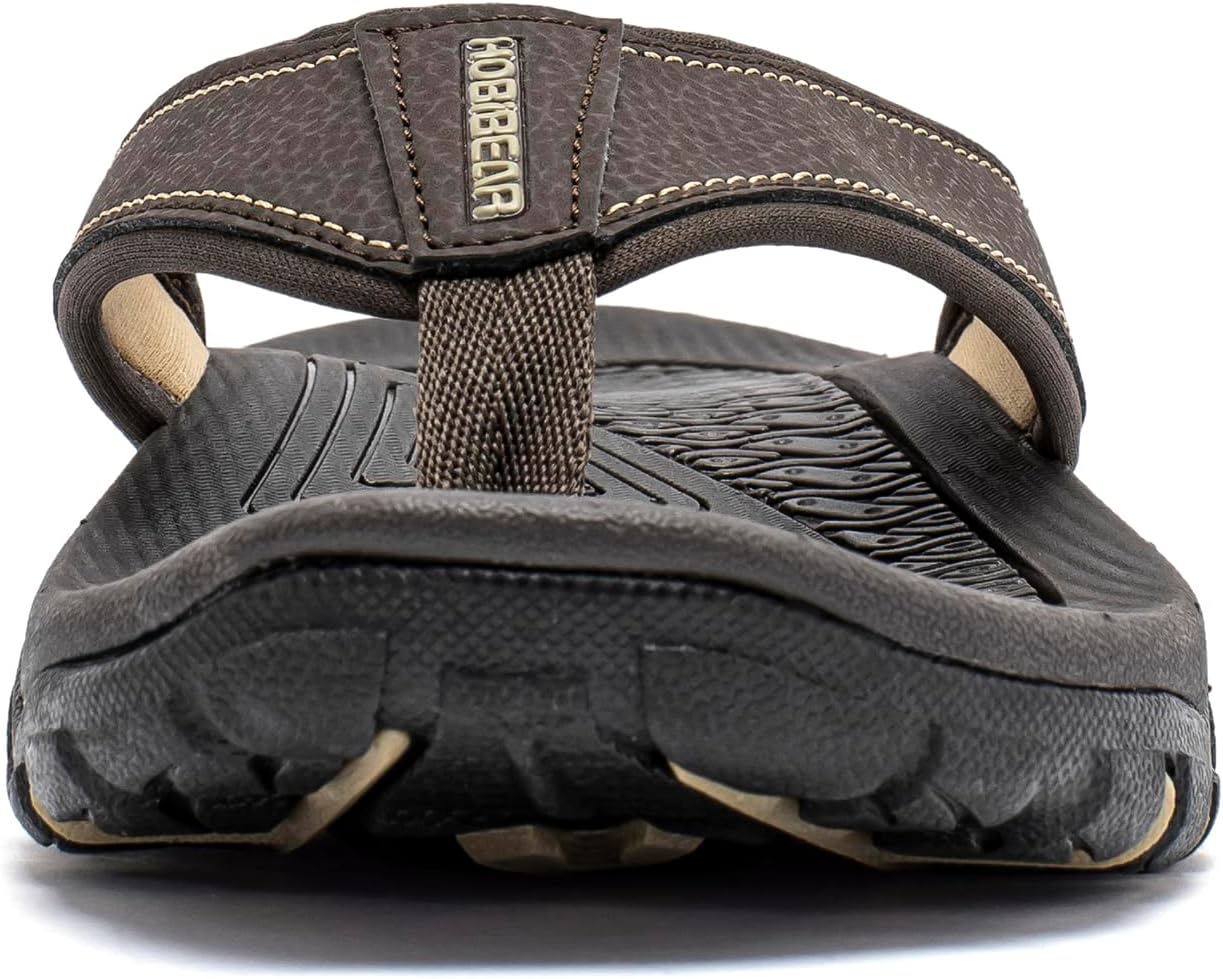 KIIU Mens Thong Sandals Indoor and Outdoor Beach Flip Flop - Image 3