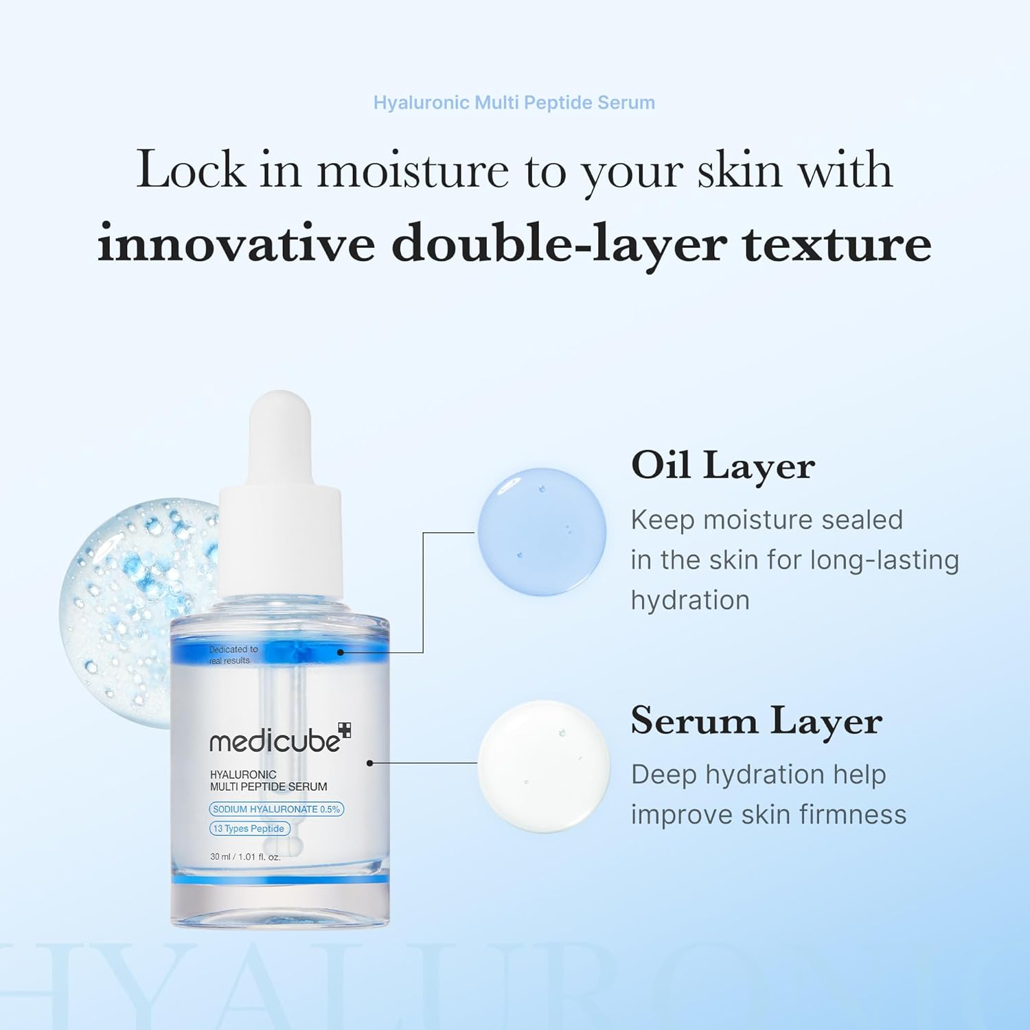 medicube Hyaluronic Multi Peptide PDRN Serum for Glowing and Soothing | Lightweight Water Plumping Radiant Facial Serum for All Skin Type, Hydrating Moisturizer, Korean Skincare | 30ml 1.01fl.oz. - Image 5