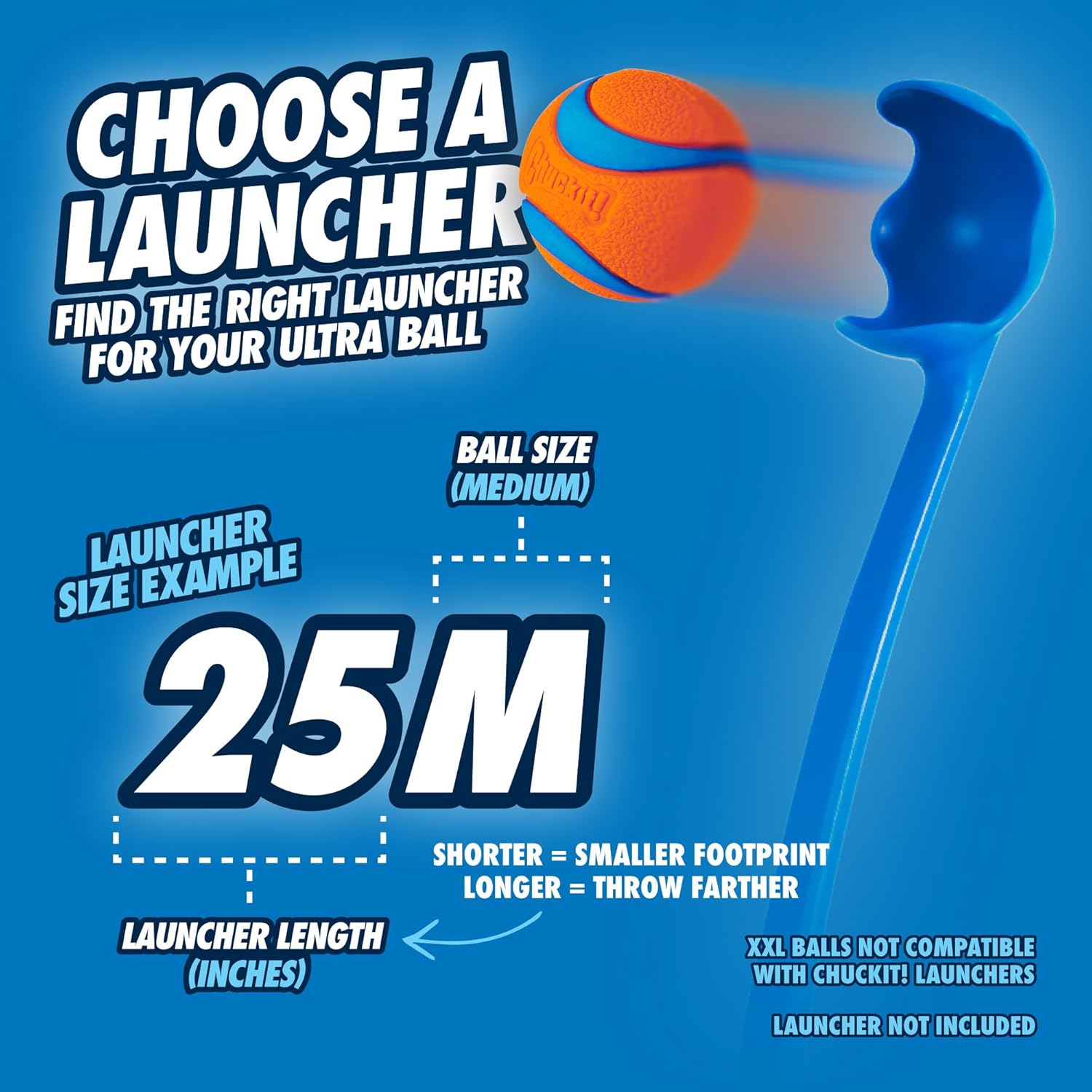 Chuckit! Dog Balls - Interactive Dog Toys, High-Bounce Fetch Ball, Ultra and Rugged Balls, Durable - Size Medium, 2.5-inch Diameter, Set of 3 - Image 5