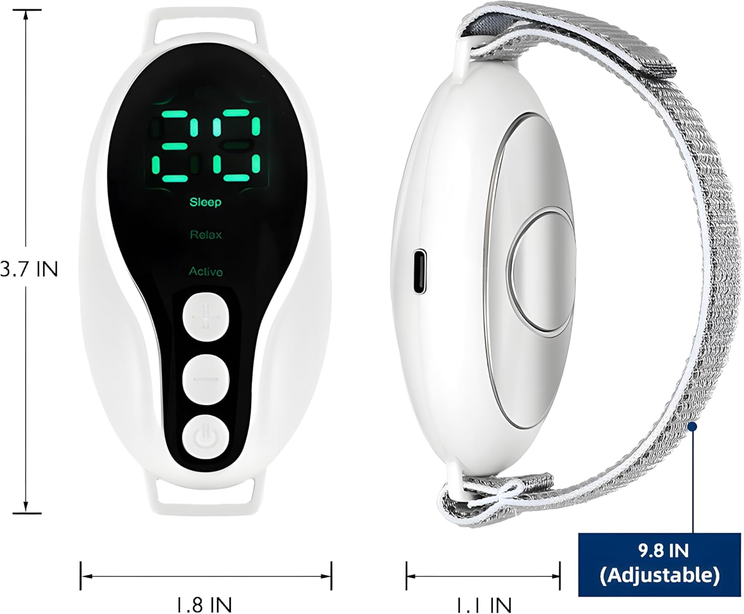 MACTANO New Handheld Sleep Aid Device Three Modes, Insomnia Relief Anxiety Help Sleep - Image 6