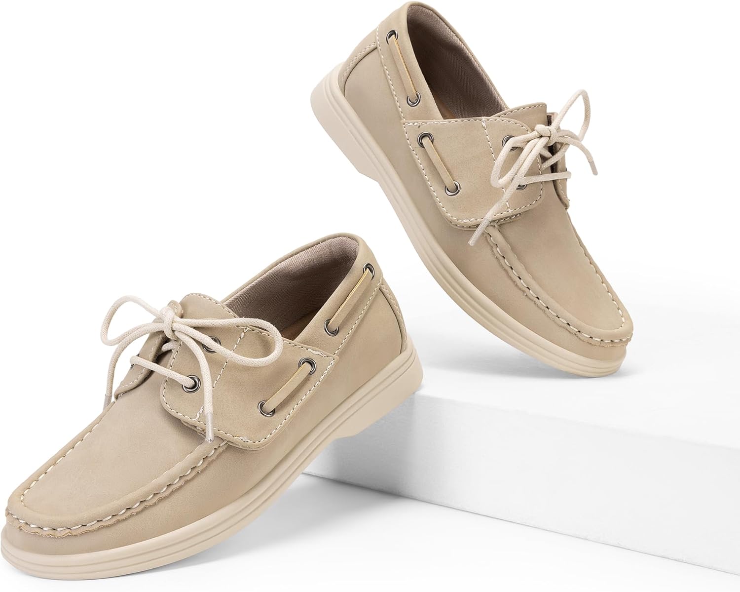 DREAM PAIRS Boys Dress Shoes Boat Shoes Slip on Loafers Casual School Shoes (Toddler/Little Kid/Big Kid) - Image 3