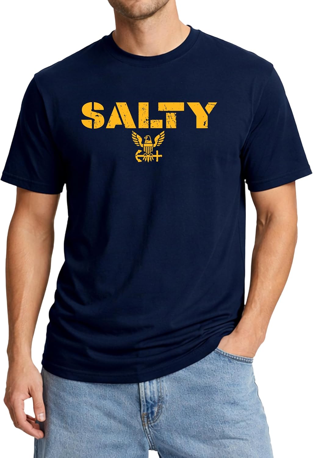 Icon Sports Officially Licensed U.S. Military T-Shirt - Unisex Adult