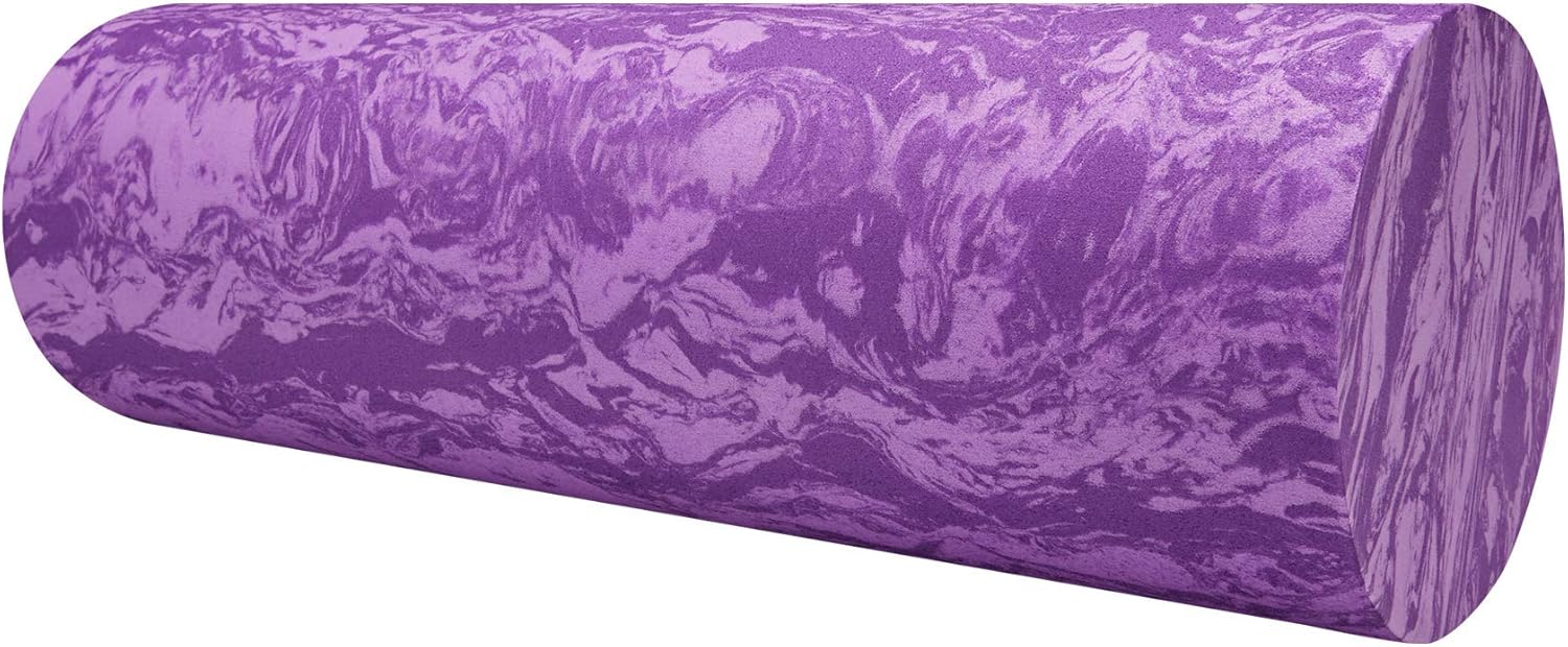 Gaiam Restore Foam Roller for Muscle Massage - Deep Tissue Muscle Massager for Sore Muscles & Stimulation - Total Body Pain Relief, Back, Neck, Foot, Calf, Leg, Arm (18 Inch and 36 Inch) - Image 4