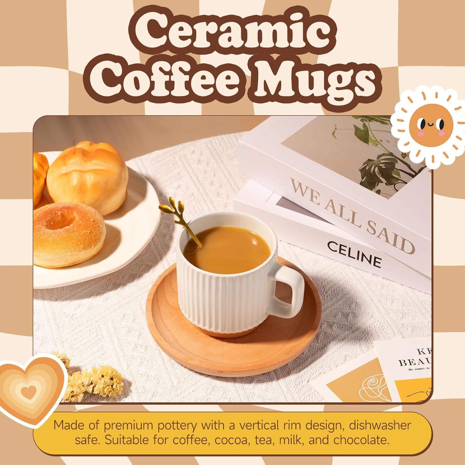 Gift Baskets for Women, 9pcs Unique Happy Birthday Gifts for Women, Thank You Basket Christmas Ideas Box w/Coffee Mug Her Mom Friend Teacher Coworker, Best Employee Appreciation Gifts - Image 4