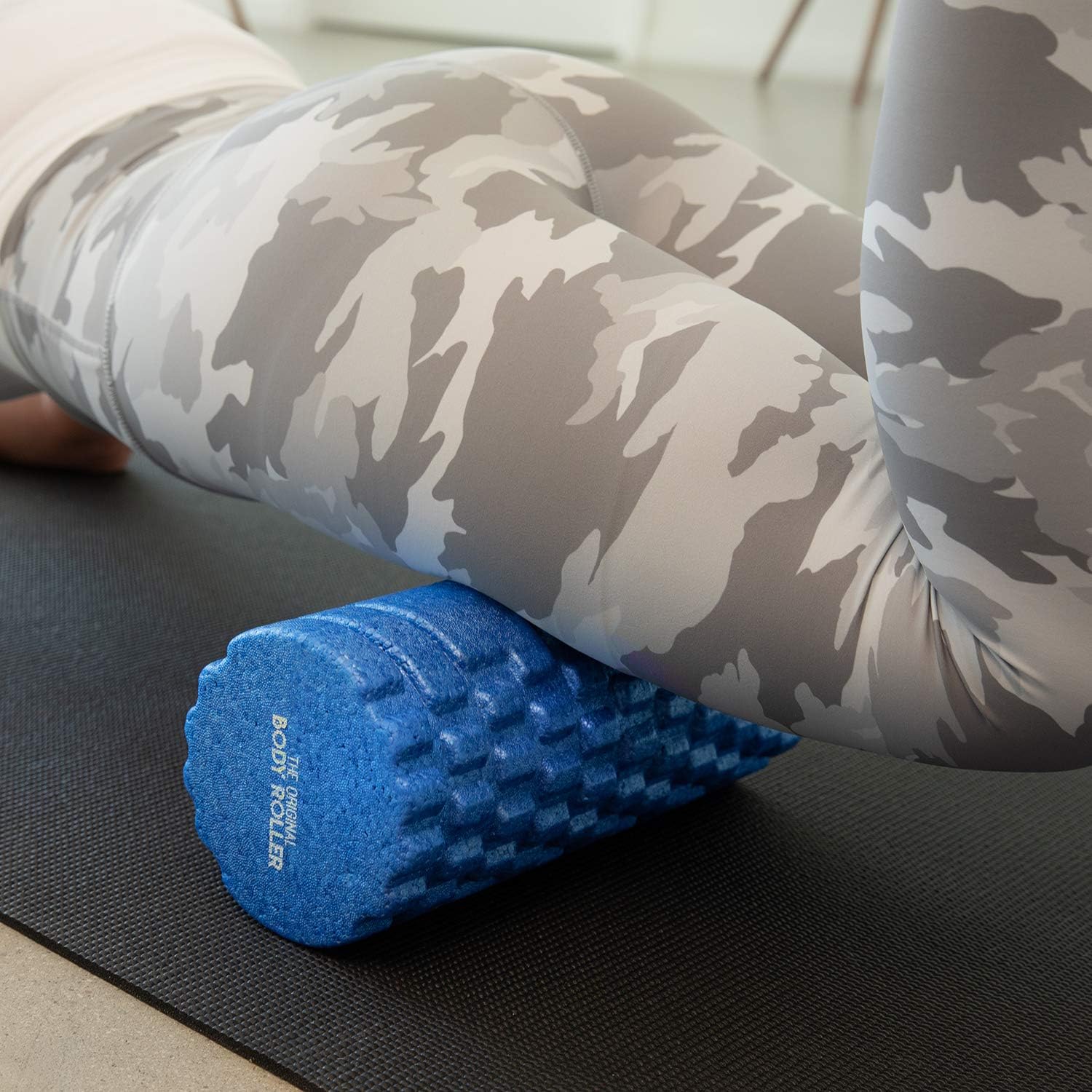 High Density Foam Roller Massager for Deep Tissue Massage of The Back and Leg Muscles - Self Myofascial Release of Painful Trigger Point Muscle Adhesions - 13" Blue - Image 8