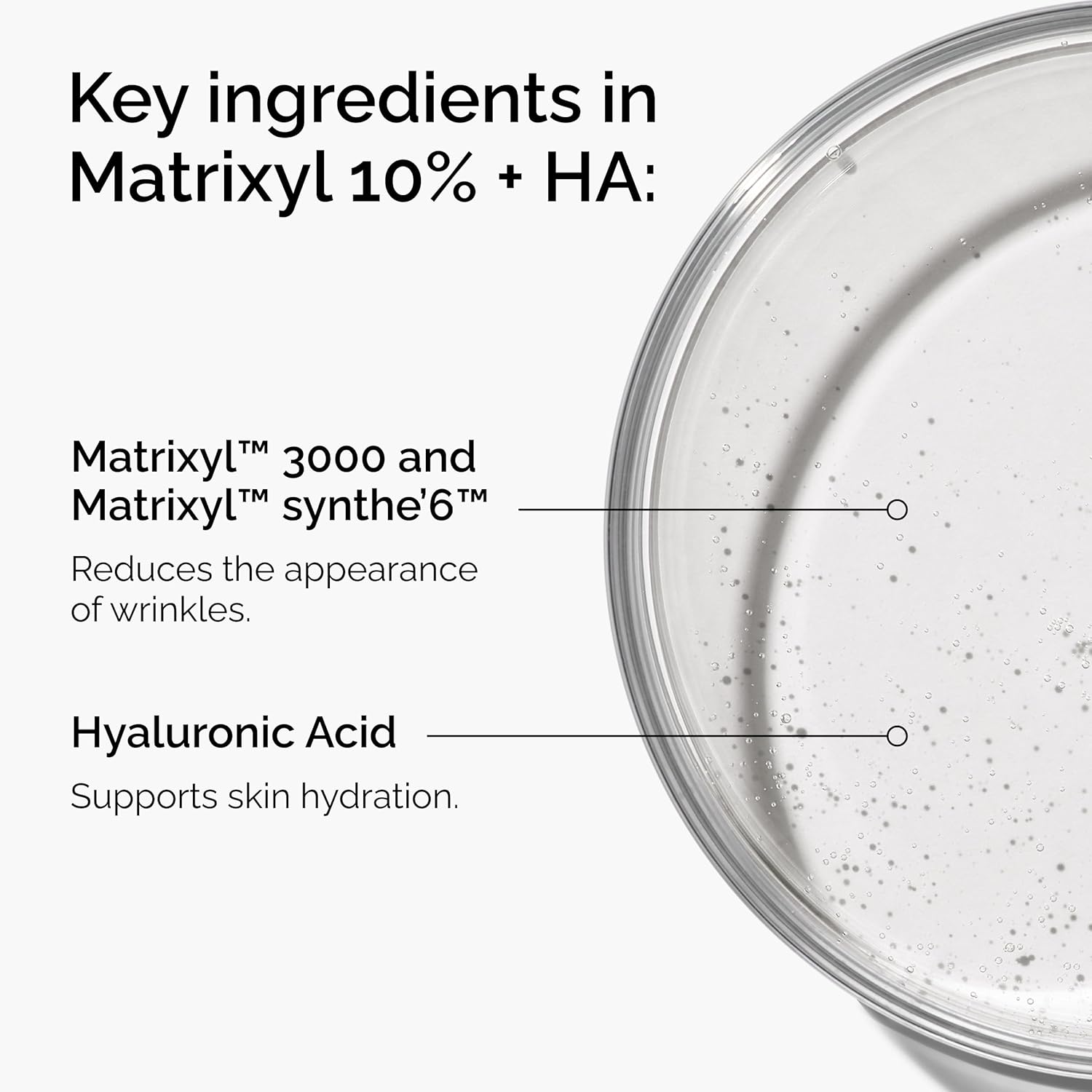 The Ordinary Matrixyl 10% + Hyaluronic Acid, Anti-Aging Serum for Fine Lines and Wrinkles, 1 Fl Oz - Image 2