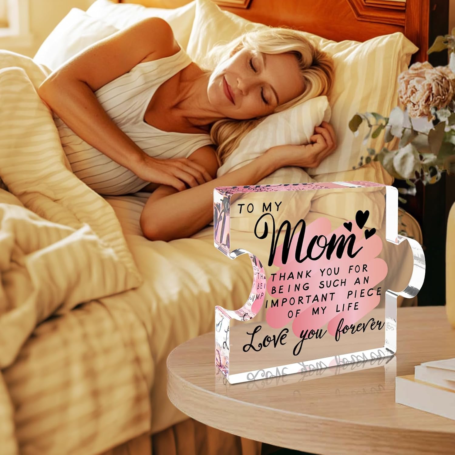Christmas Gifts for Mom, Mom Christmas Gifts from Daughters Son, Mom Gifts, Mom Birthday Gifts from Daughter, Gifts for Mom, Birthday Gift for Mom, Cool Mom Gift Stocking Stuffers Ideas Acrylic Present for Mothers Day Birthday - Image 7