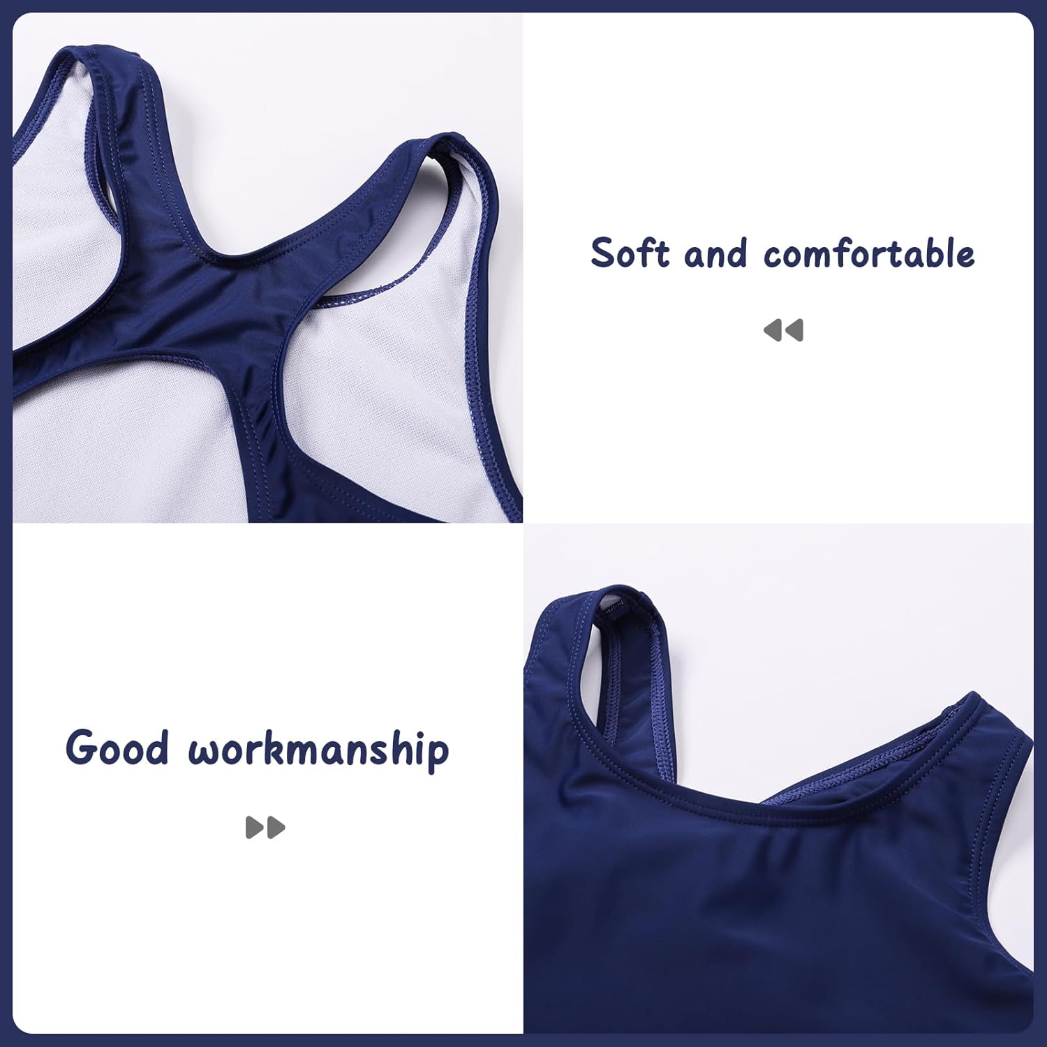 Girls One Piece Swimsuit Quick Dry Swimwear Beach Bathing Suit for 5-18 Years - Image 4