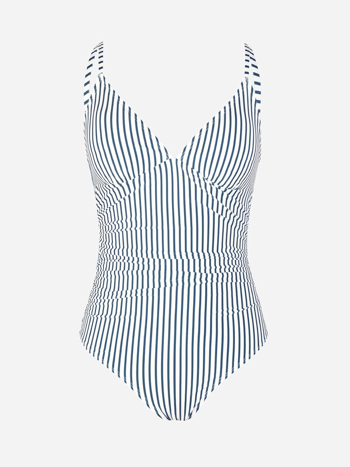 CUPSHE Women's One Piece Swimsuit Tummy Control V Neck Bathing Suits - Image 5
