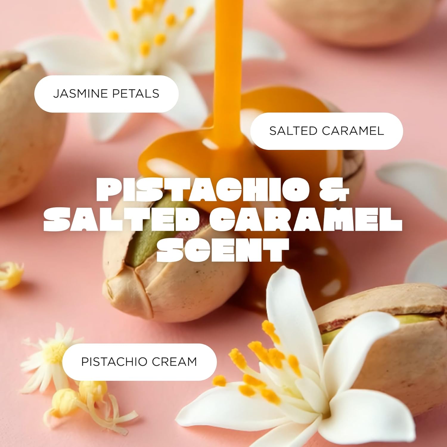 Cake Beauty Hair & Body Mist, The Finishing Touch - Pistachio & Salted Caramel Scent - Infused with Vitamin E & Argan Oil - For All Skin & Hair Types - 6.8 Fl Oz / 200 mL - Image 3